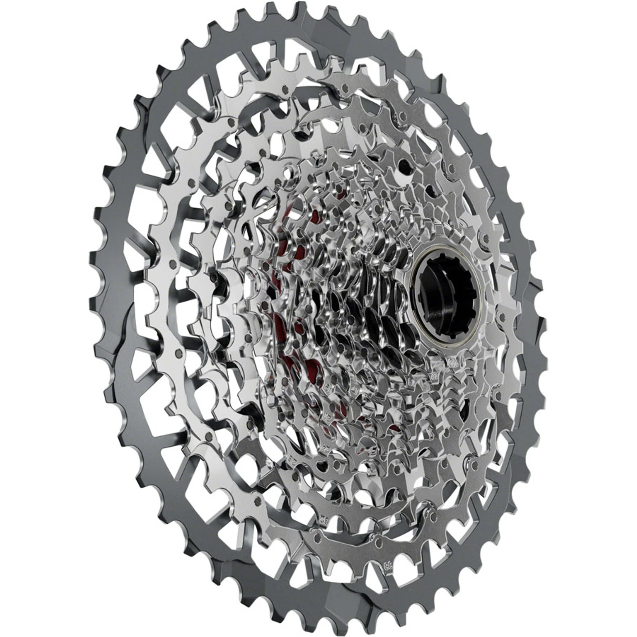 SRAM Rival XPLR XG-1351 Cassette - 13-Speed, 10-46t, For XDR Driver, Silver, E1 - Image 2