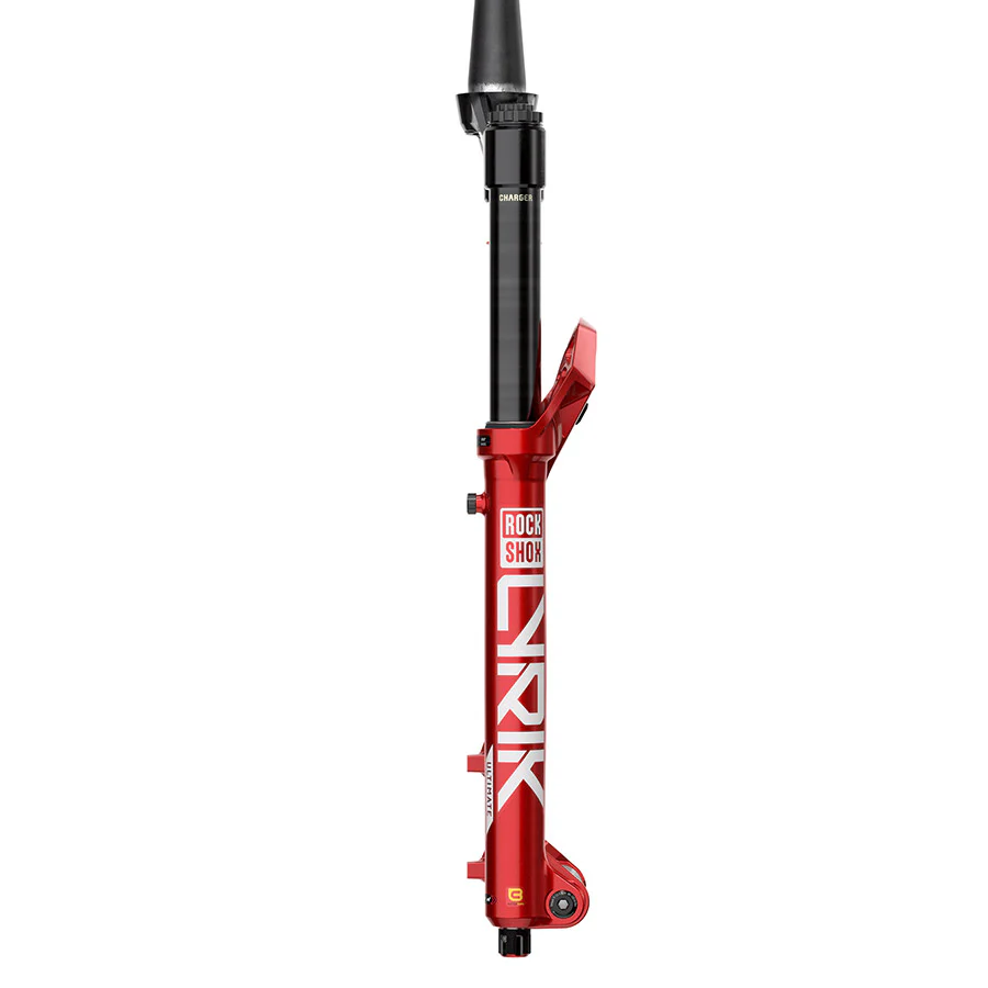 RockShox, Lyrik Ultimate D2, Suspension Fork, 27.5'', DebonAir+ W/ButterCups, 150mm, 1-1/8''-1.5'', 15x110mm TA, Rake: 44mm, Red - Image 2