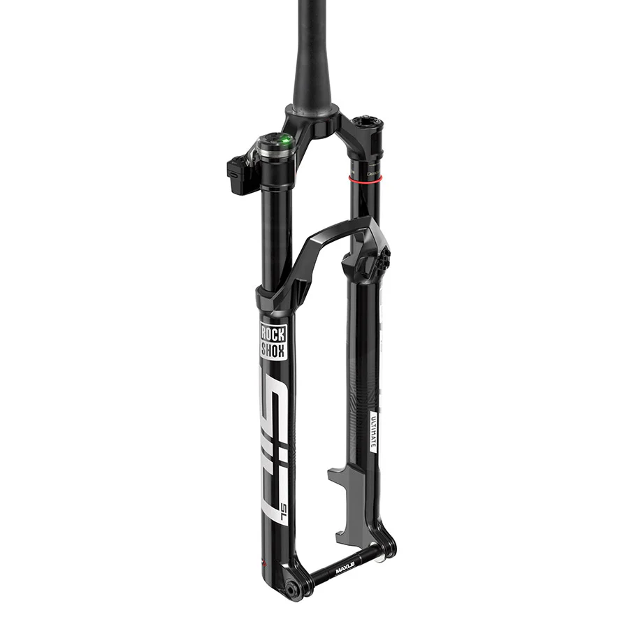 RockShox, SID SL Flight Attendant E1, Suspension Fork, 29'', DebonAir, 100mm, 1-1/8''-1.5'', 15x110mm TA, Rake: 44mm, Black - Image 2