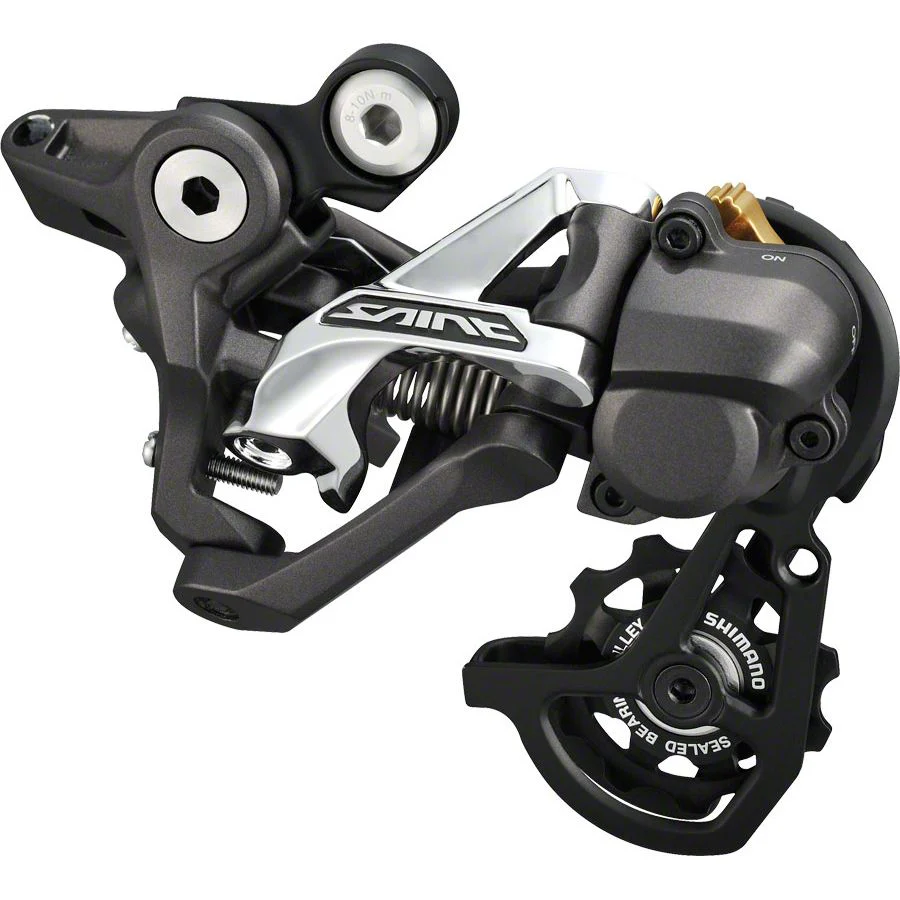 Saint RD-M820-SS1 Rear Derailleur - 10 Speed, Short Cage, Black