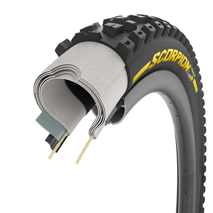 Scorpion Race Enduro M Tire - 29 x 2.5, Tubeless, Folding, Yellow Label Team Edition, DualWALL, SmartEVO DH