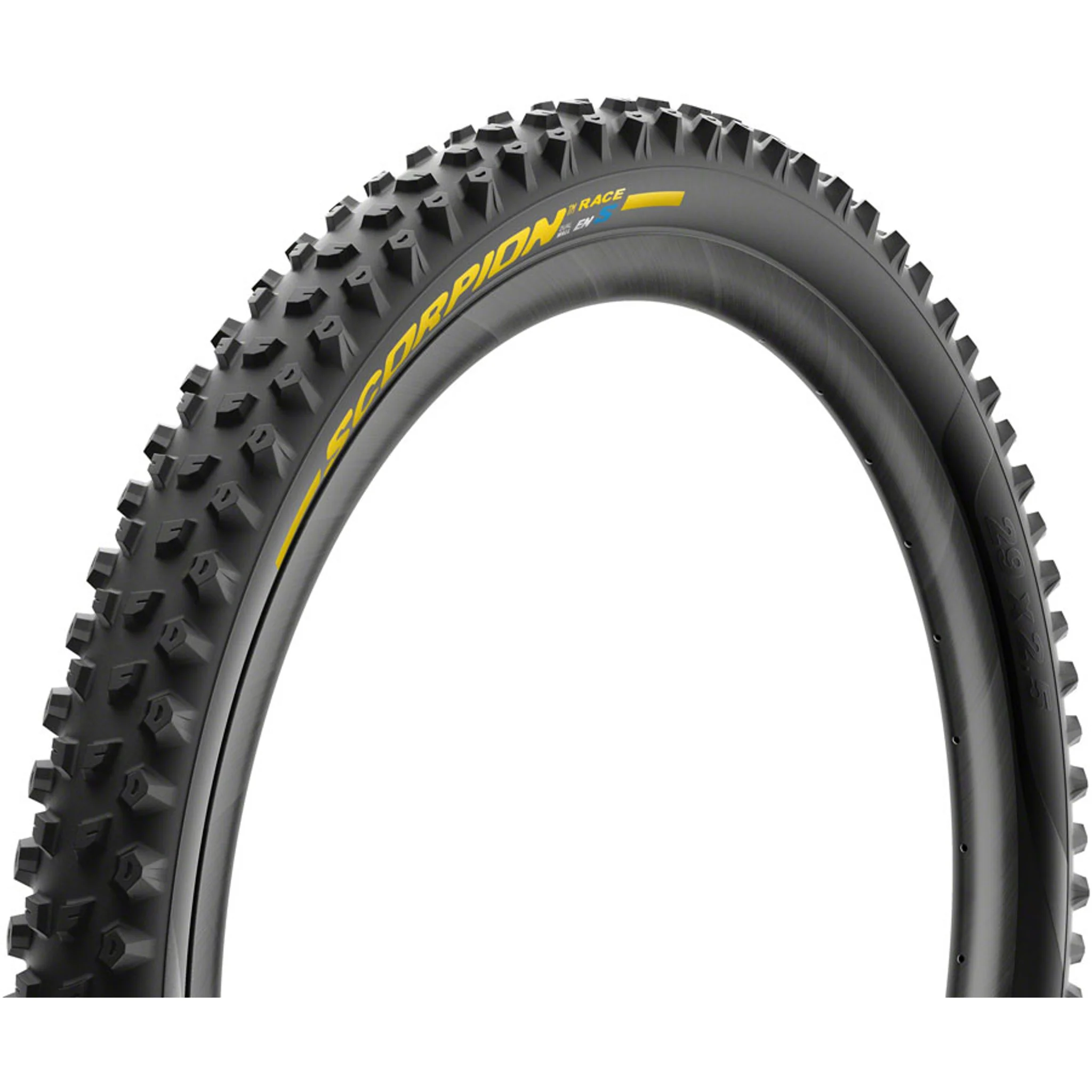 Scorpion Race Enduro S Tire - 29 x 2.5, Tubeless, Folding, Yellow Label Team Edition, DualWALL, SmartEVO DH - Image 2