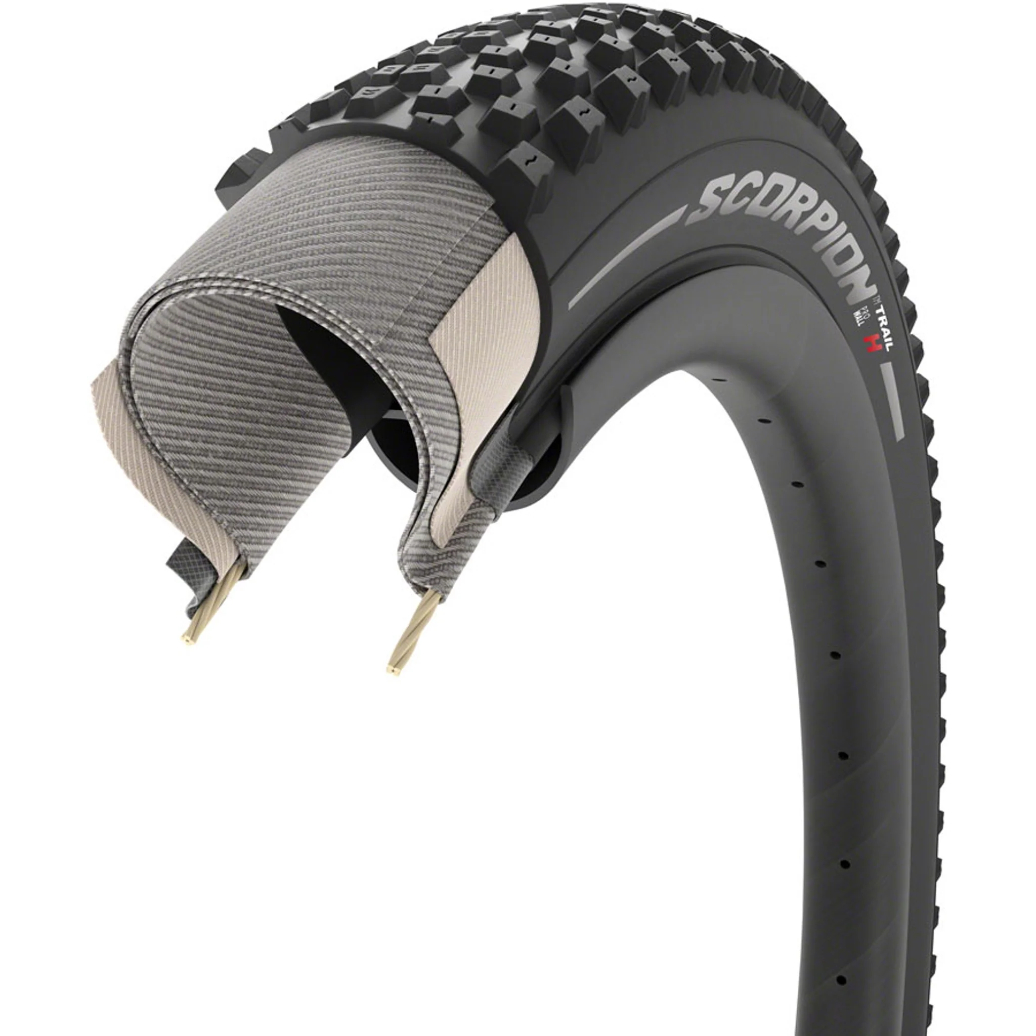 Scorpion Trail H Tire - 29 x 2.6, Tubeless, Folding, Black - Image 3