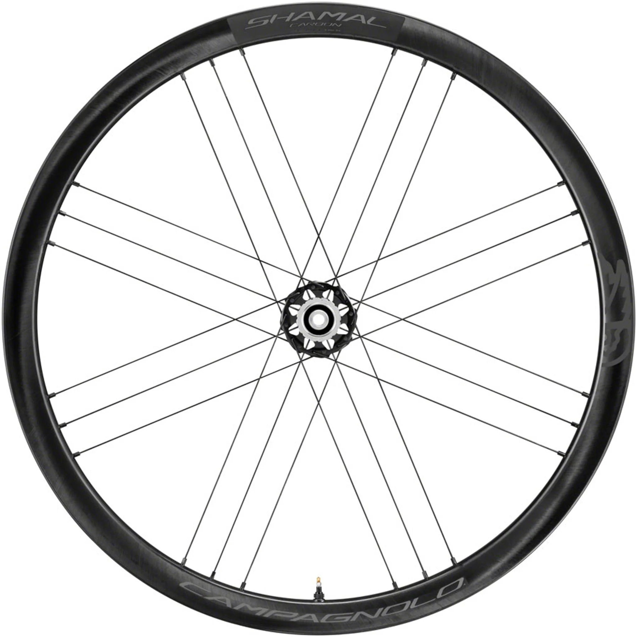 SHAMAL Carbon Disc Front Wheel - 700, 12 x 100mm, Centerlock, Black