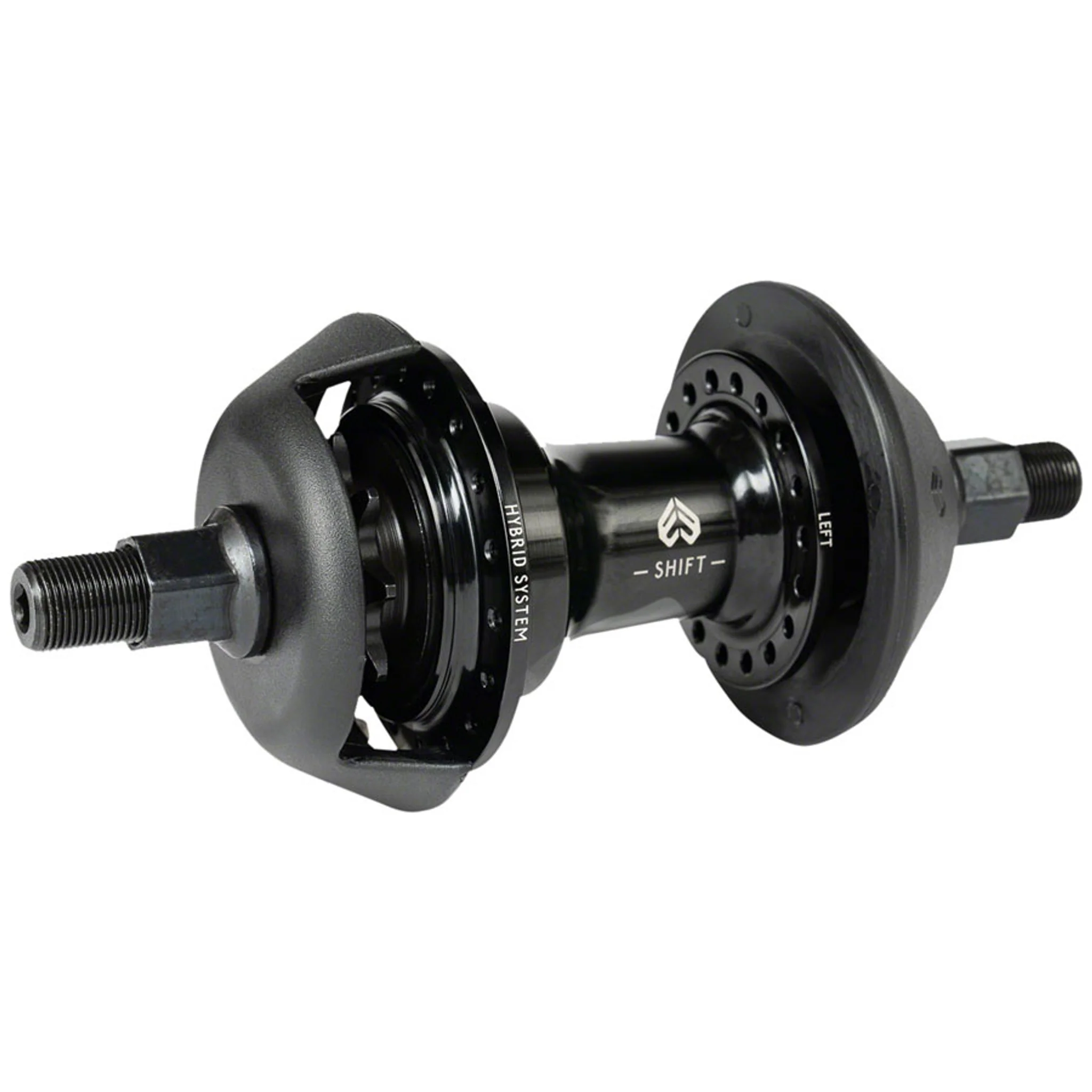 Shift Freecoaster/Cassette Rear Hub - Black, LHD