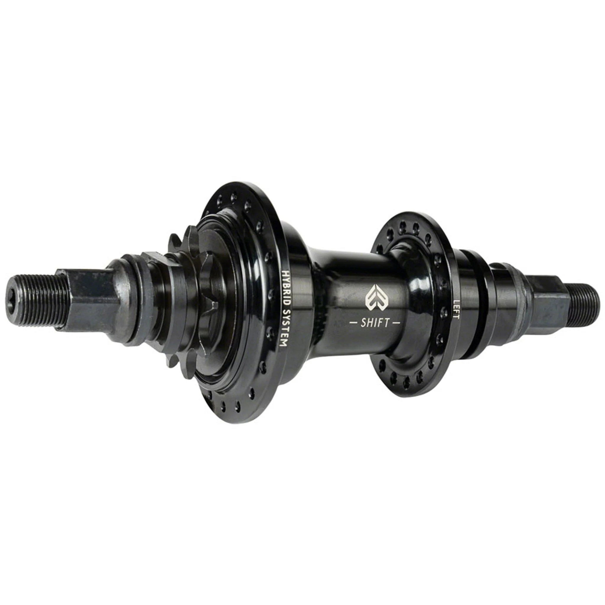 Shift Freecoaster/Cassette Rear Hub - Black, LHD - Image 2