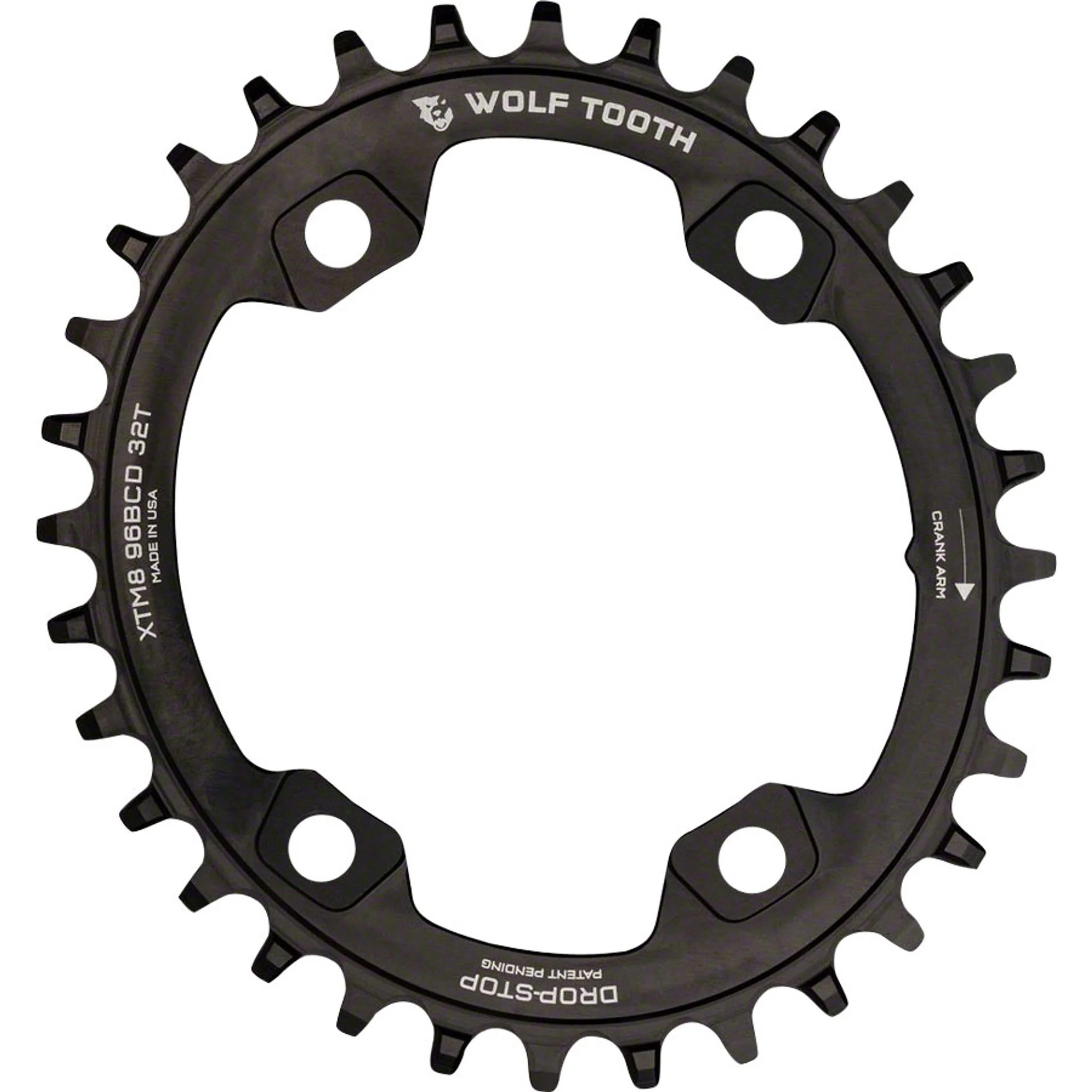 Shimano XTR M9000 96 BCD Asymmetrical Chainrings - Image 2