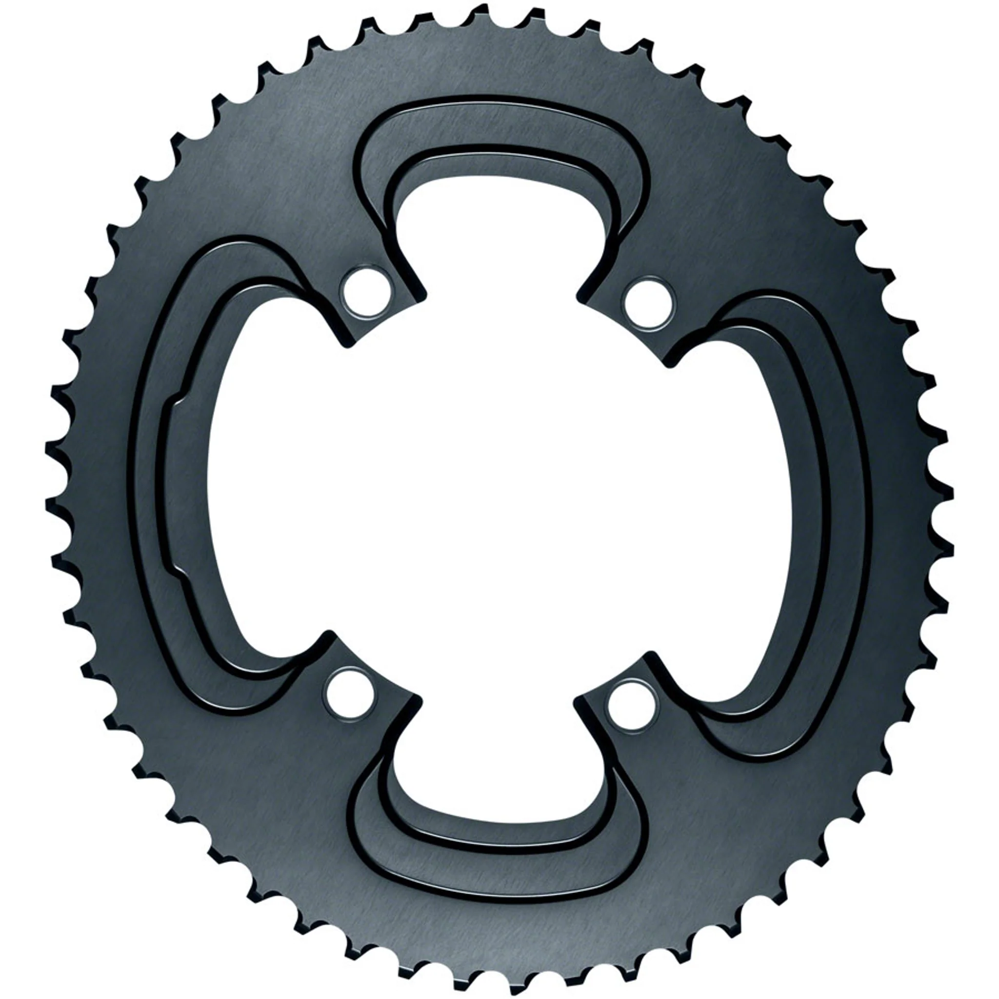 Silver Series Oval 110 BCD 4-Bolt Chainring - Image 2