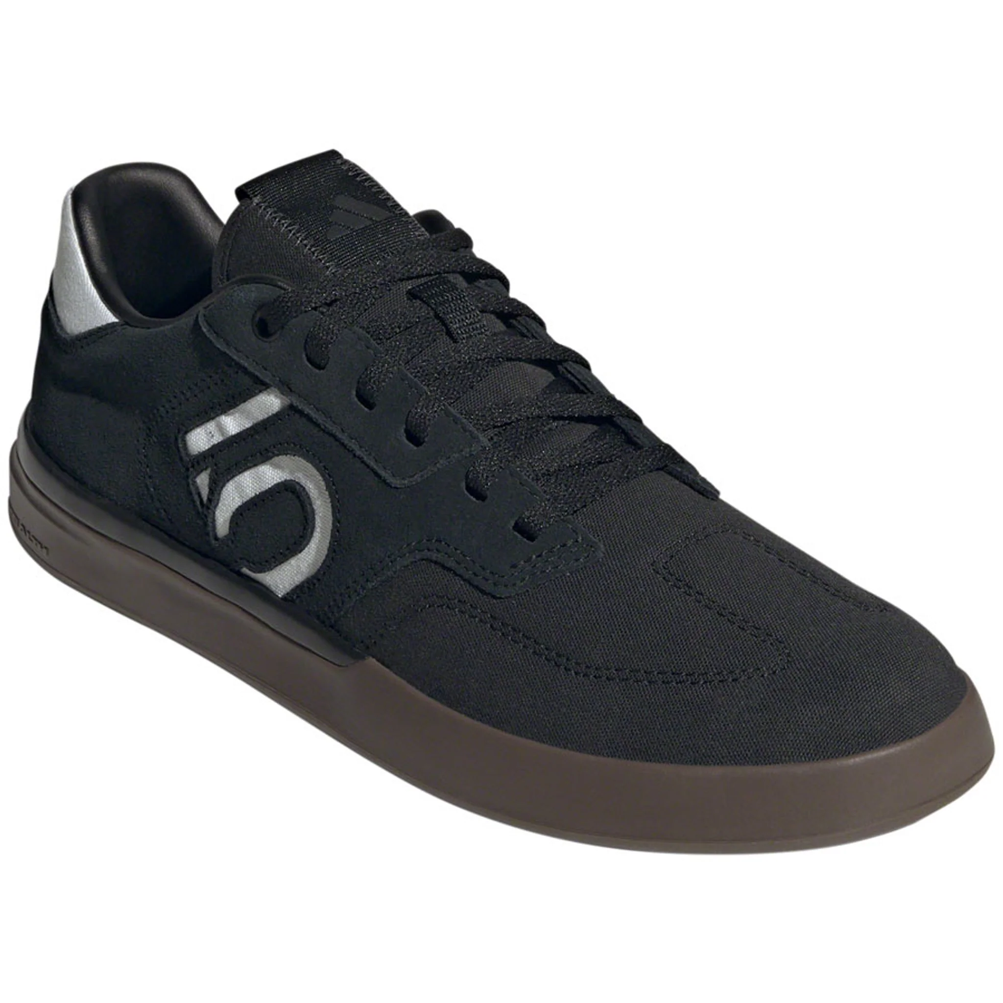 Sleuth Canvas Flat Shoes - Core Black/Core Black/FTWR White - Image 8