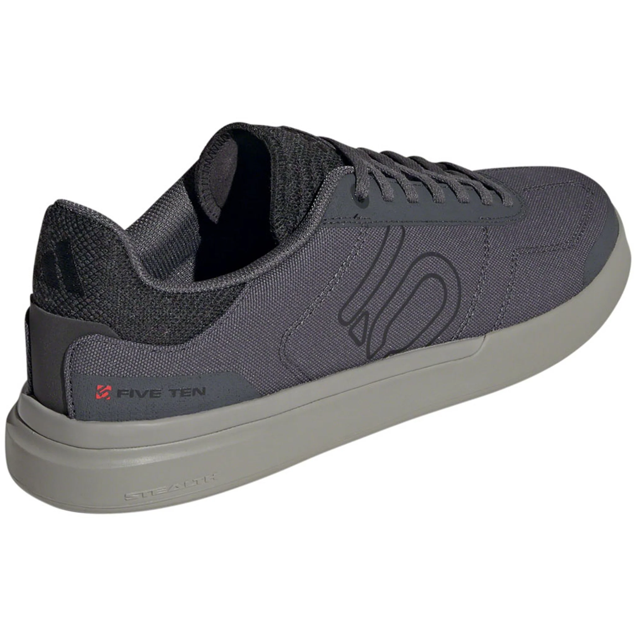 Sleuth DLX Canvas Flat Shoes - Gray Six/Core Black/Olive Strata - Image 5