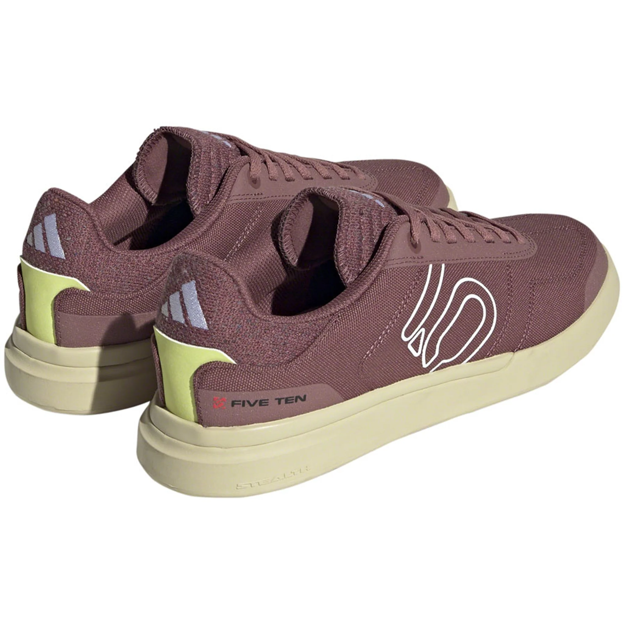 Sleuth DLX Canvas Flat Shoes - Women's, Quiet Crimson/Ftwr White/Core Black - Image 3
