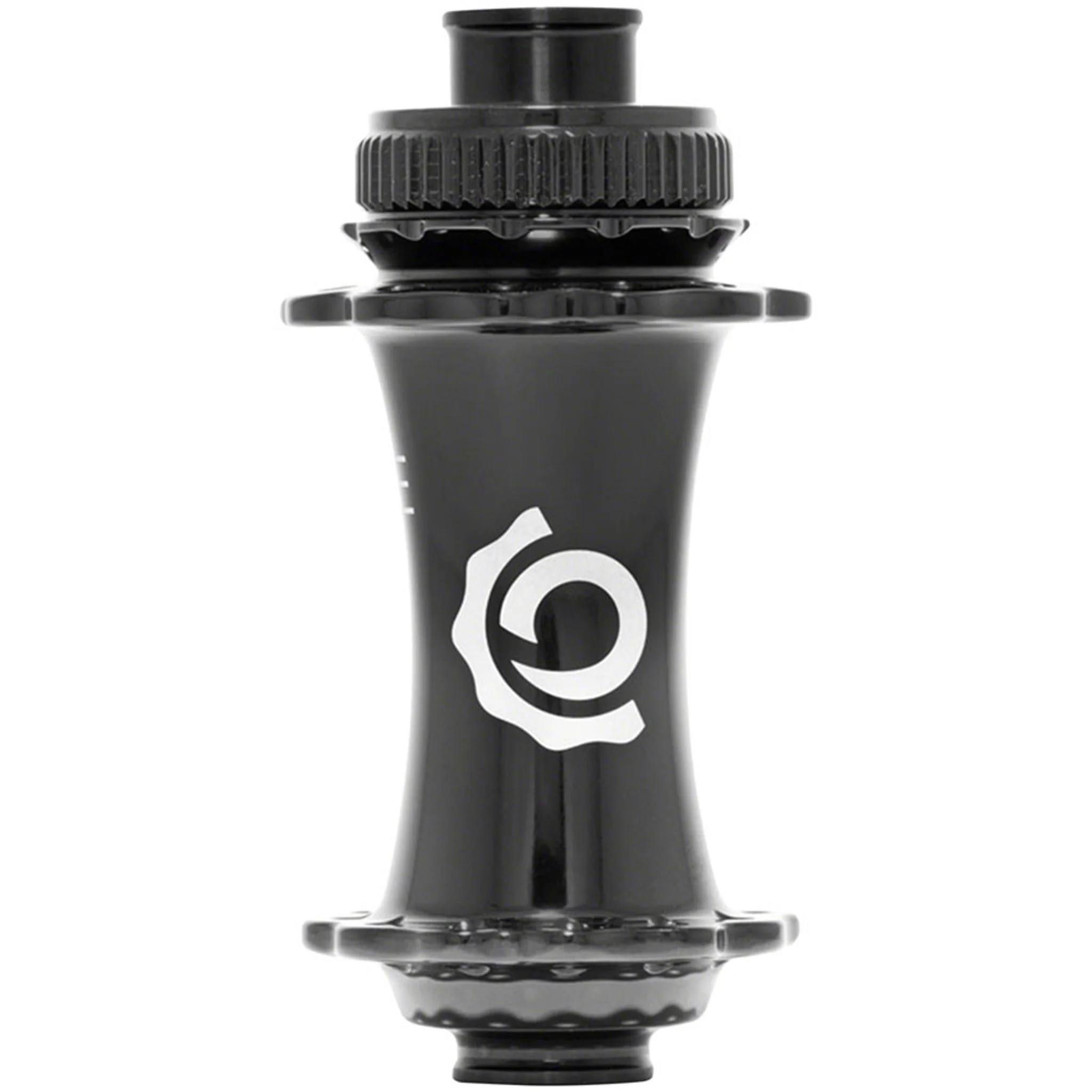 Solix Classic Front Hub - 15 x 110mm, Center-Lock, Black, 28H