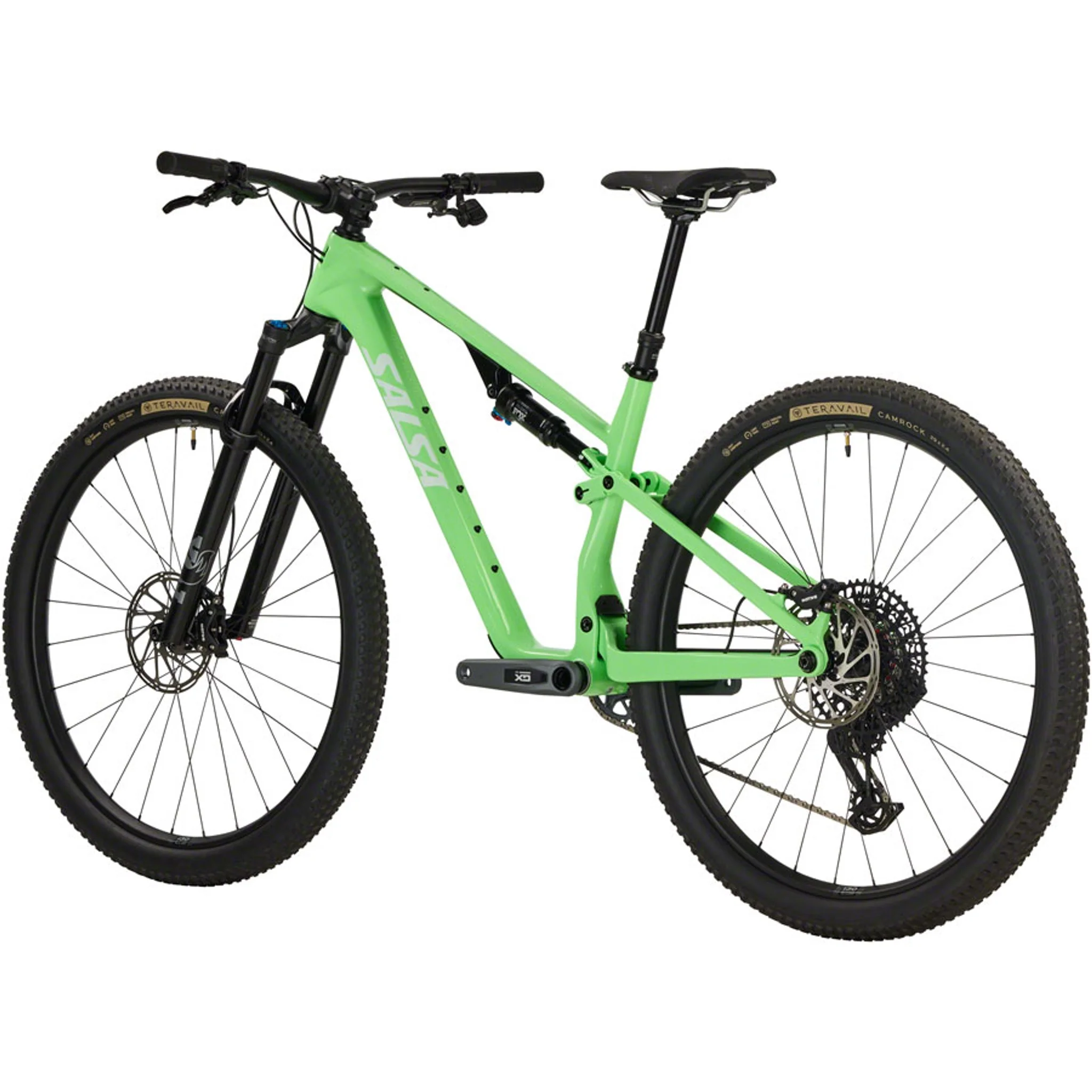 Spearfish C Deluxe GX Eagle AXS Transmission Bike - Citrus Green - Image 3
