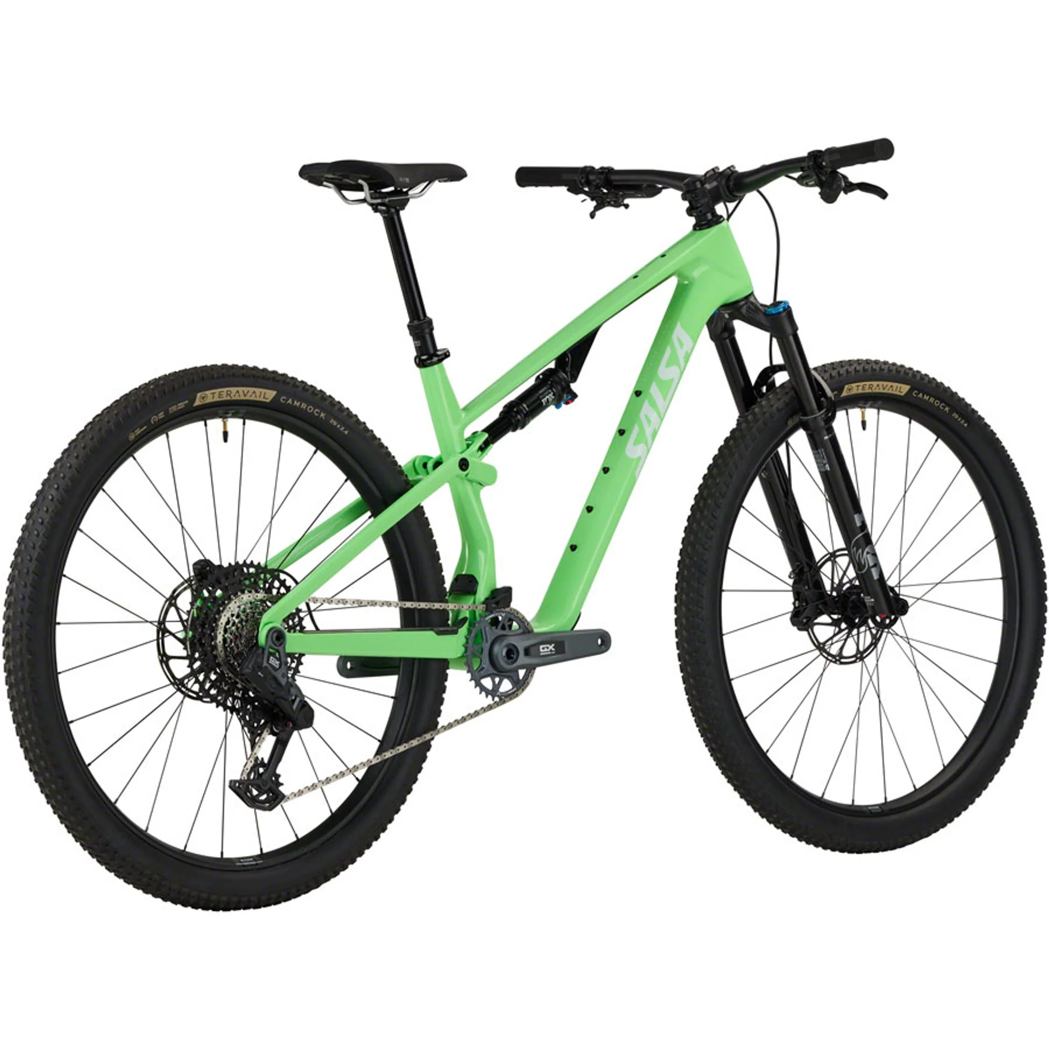 Spearfish C Deluxe GX Eagle AXS Transmission Bike - Citrus Green - Image 4