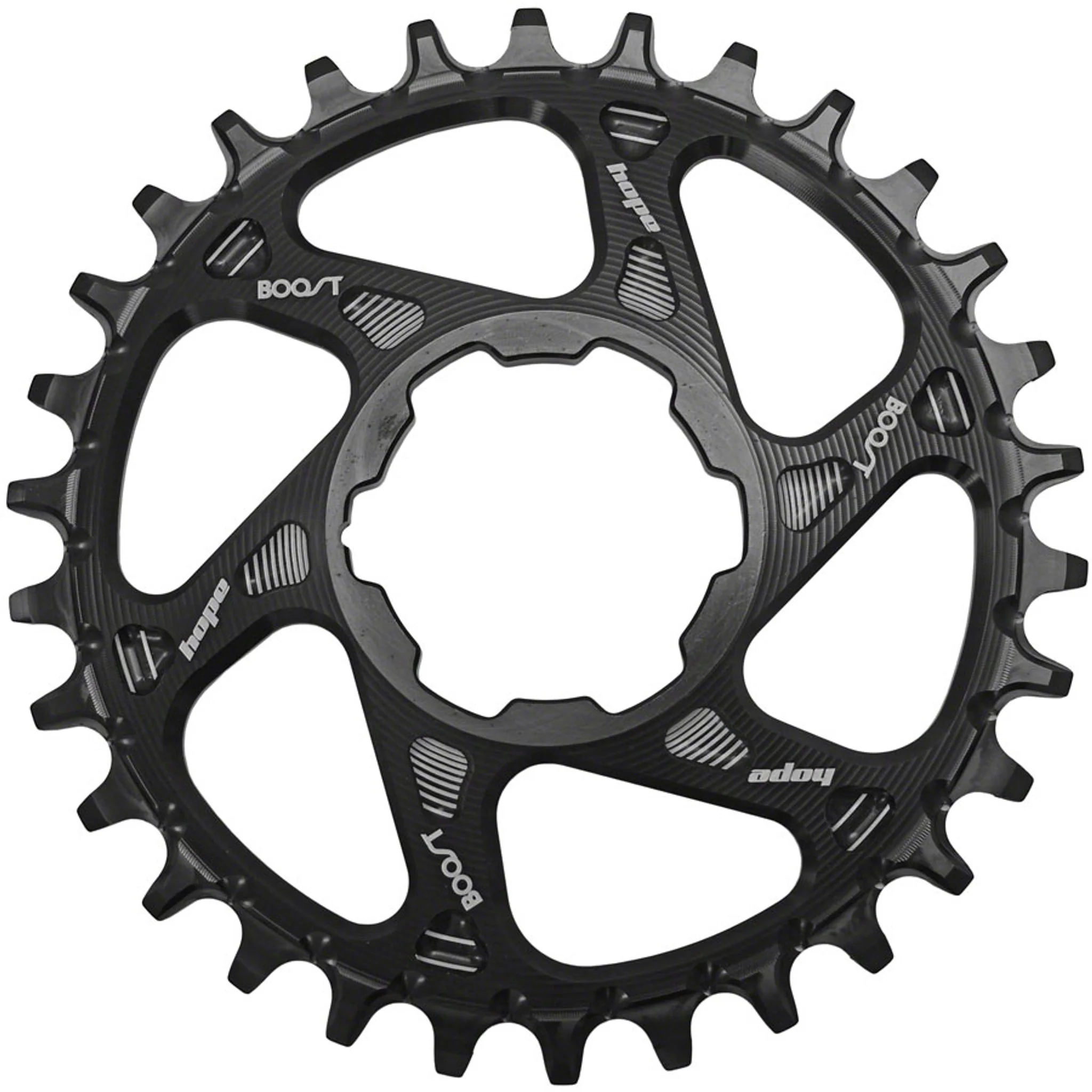 Spiderless Direct Mount Retainer Chainring