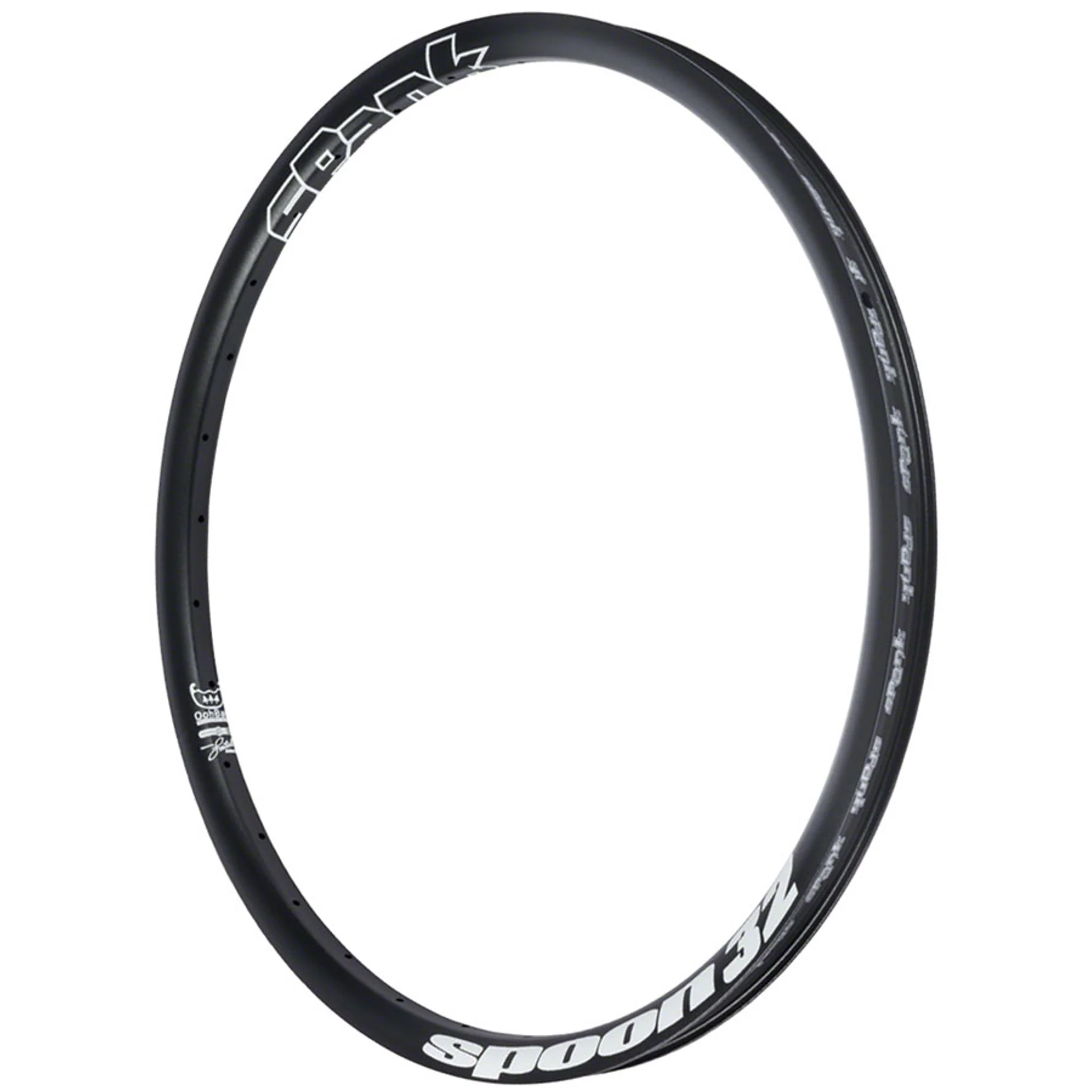 Spank Spoon 32 Rim - 26", Disc, Black, 32H, Clincher