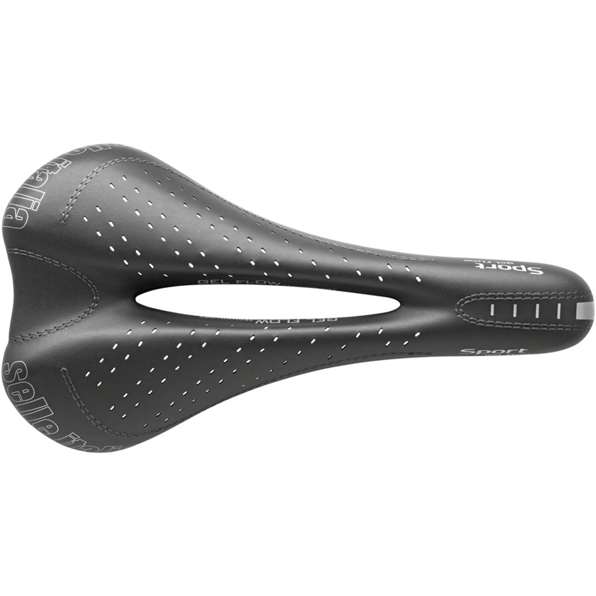 SPORT Gel Flow Saddle - Fec Alloy, Black, S2 - Image 2