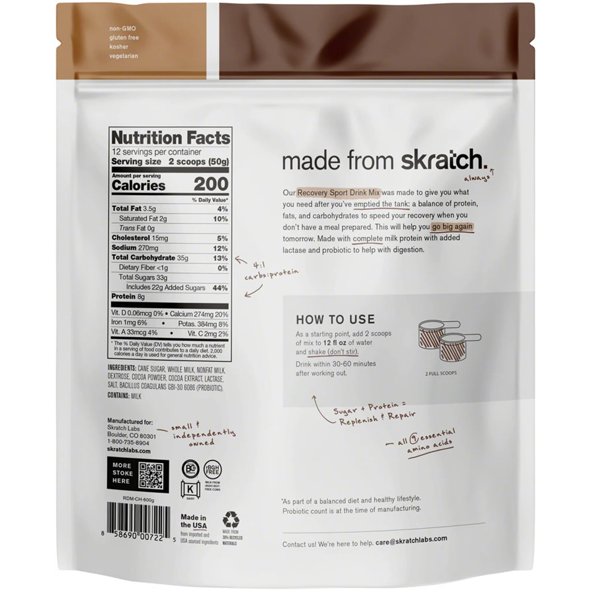 Sport Recovery - Recovery Drink Mix - Image 4