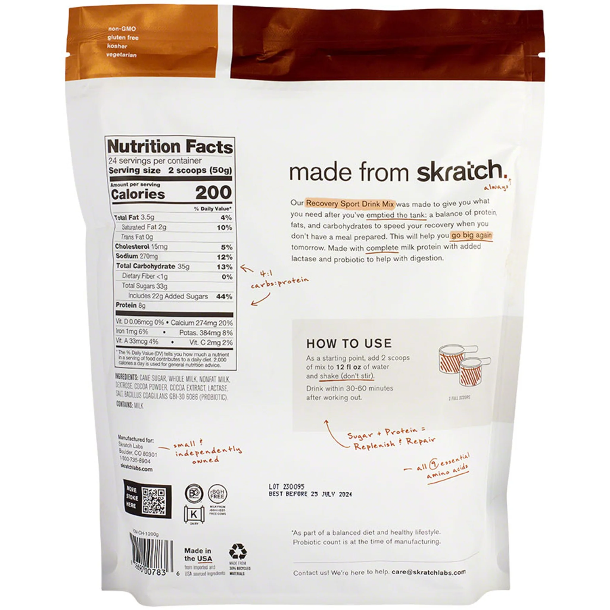 Sport Recovery - Recovery Drink Mix - Image 8