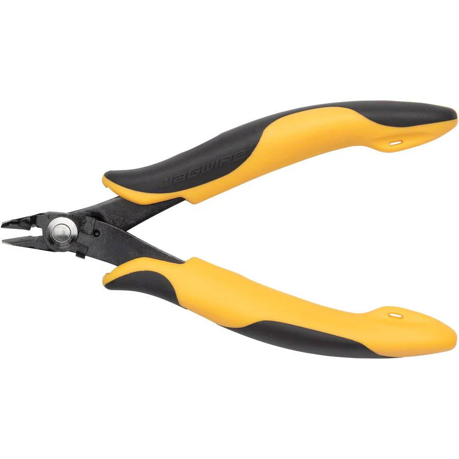 Sport Zip-Tie Flush Cutter with Holding Function, Yellow/Black