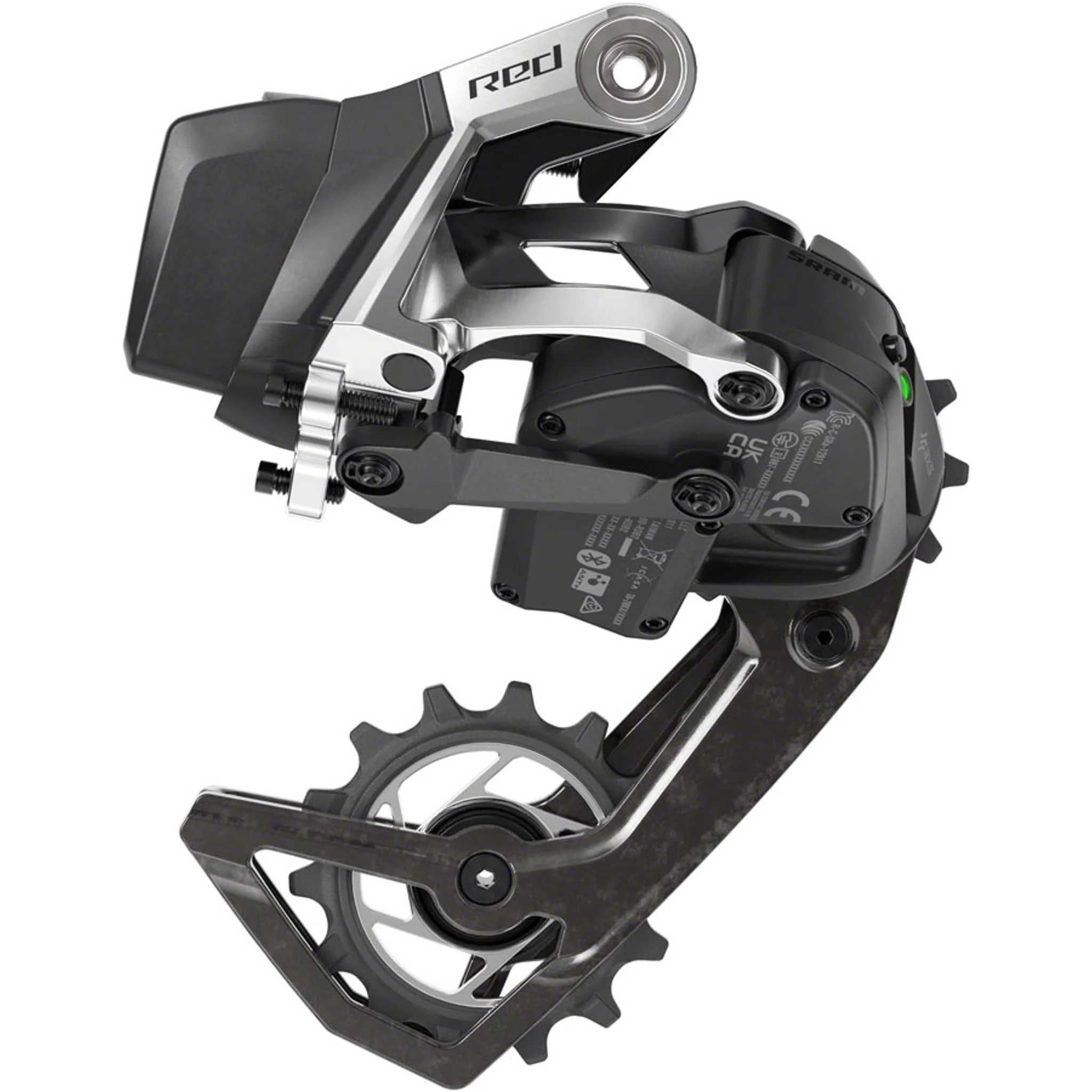 SRAM Red eTap AXS Road Groupset - 2x12-Speed, HRD Shift/Brake Levers, FM Calipers, CL Rotors, Chain, F/R Derailleurs, Hammerhead Karoo, E1 - Image 6