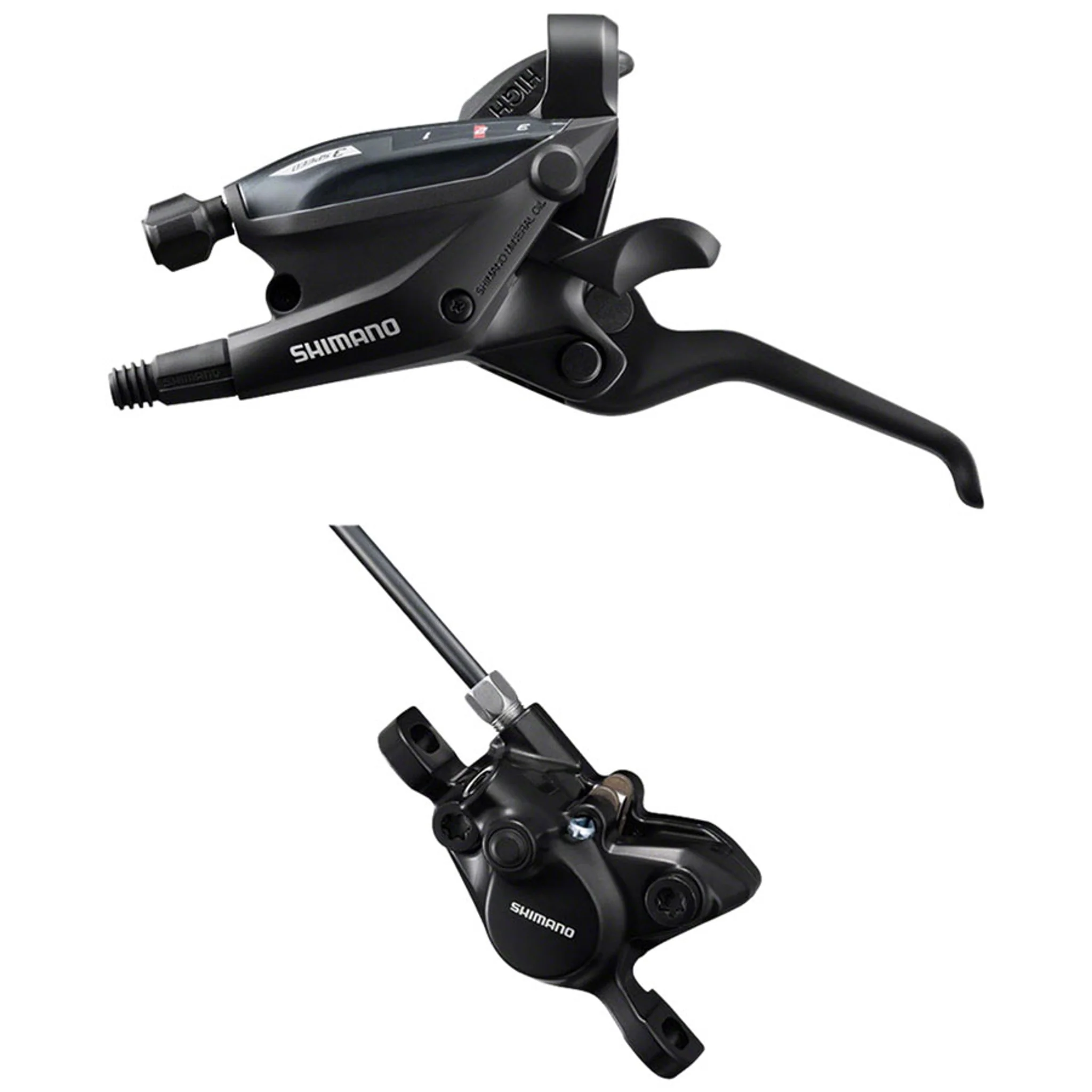 ST-EF505 Shift/Brake Lever with BR-MT200 Hydraulic Brake Caliper - Image 3
