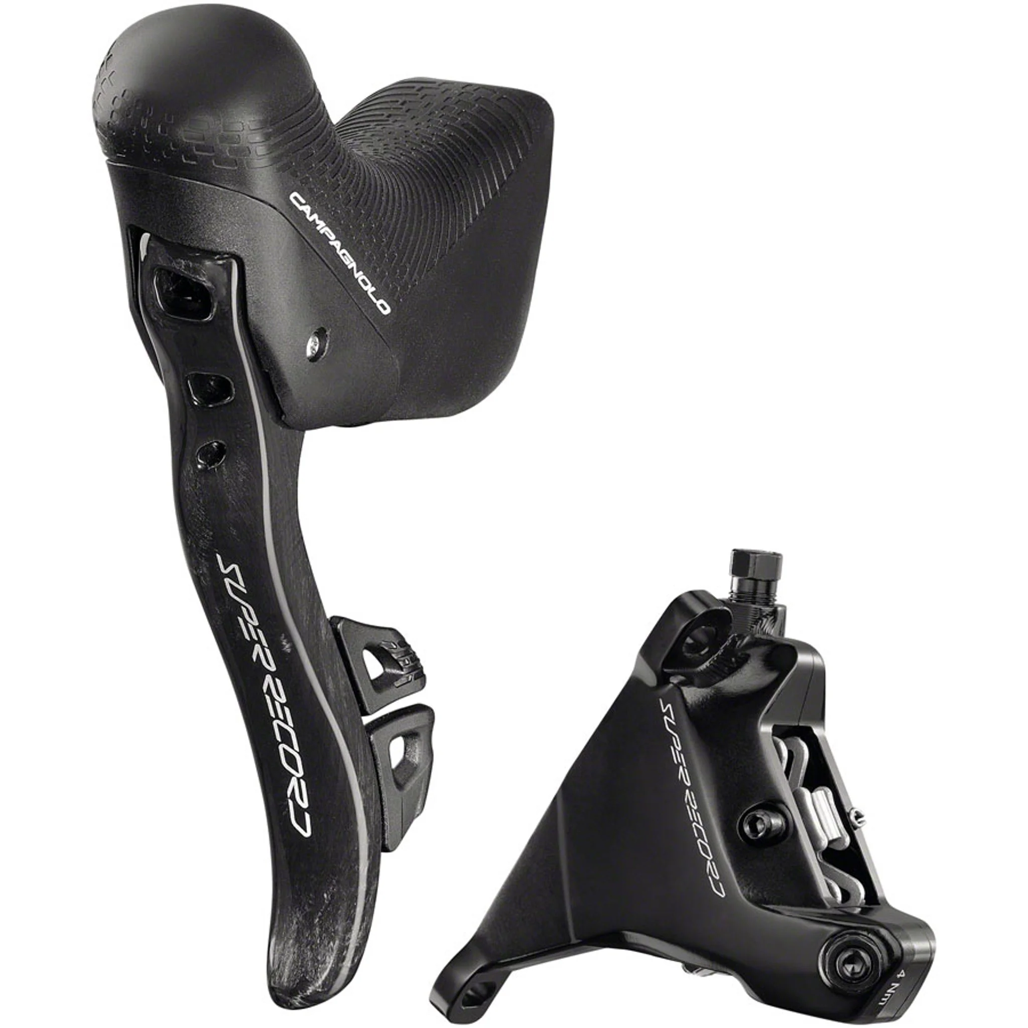 Super Record Wireless Ergopower Control Lever and Disc Brake Caliper