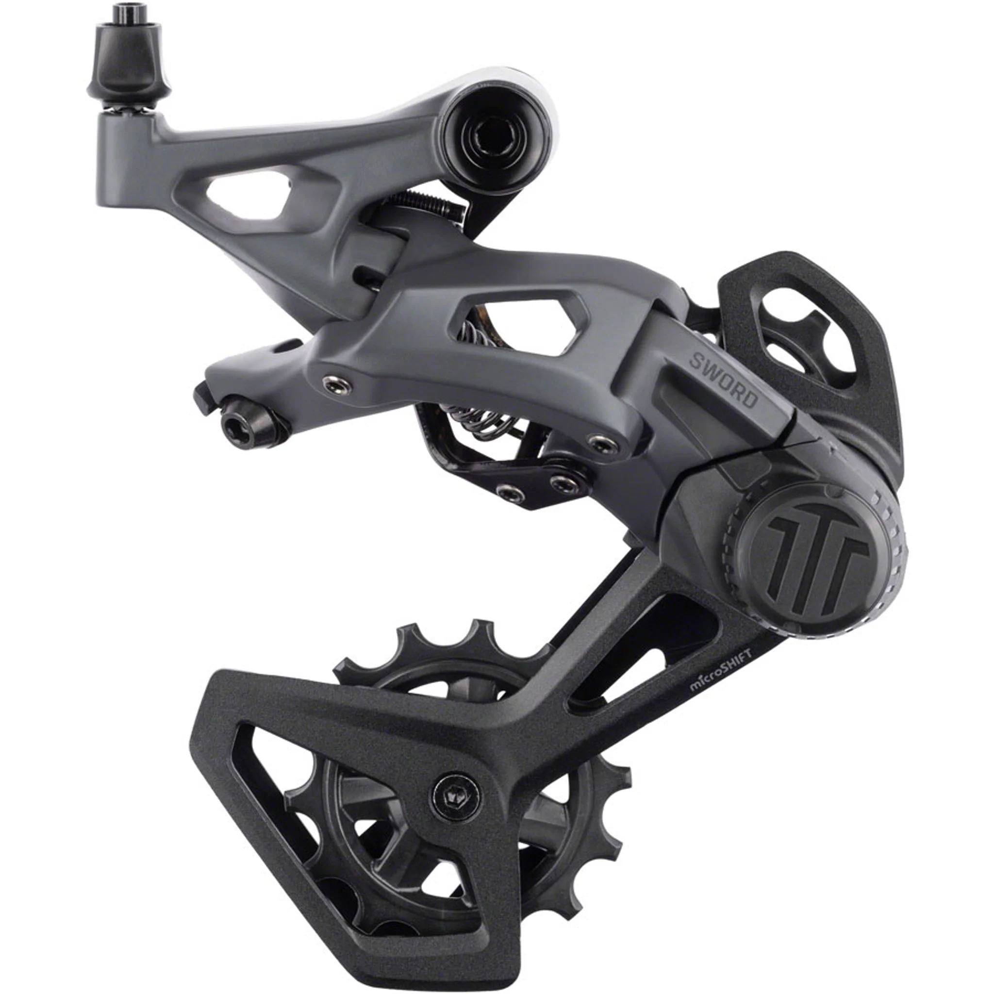 Sword Rear Derailleur - 10-Speed, Medium Cage, Compatible with Sword 1x, Gray