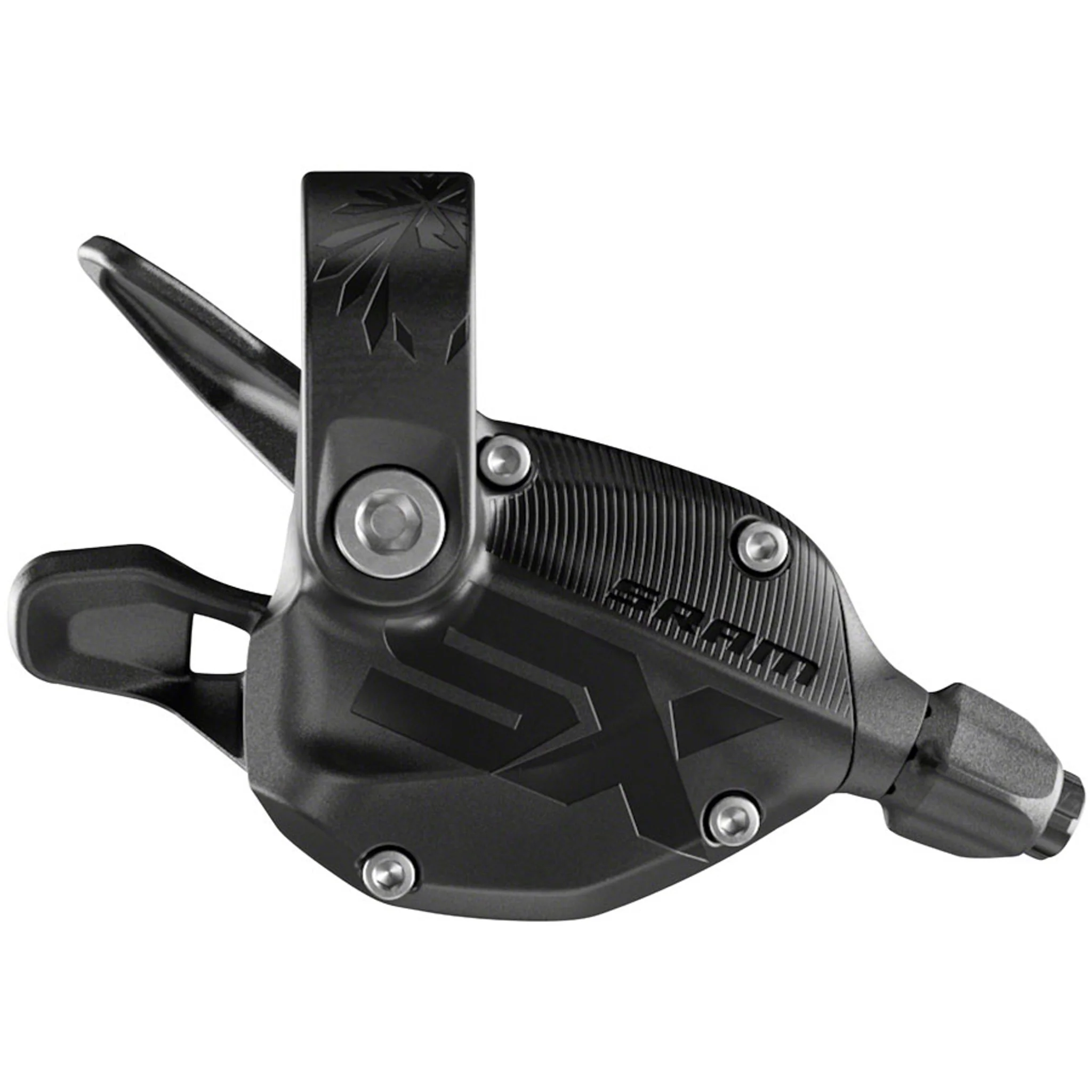 SX Eagle 12 Speed Trigger Shifter - Single Click, with Discrete Clamp, Black A1