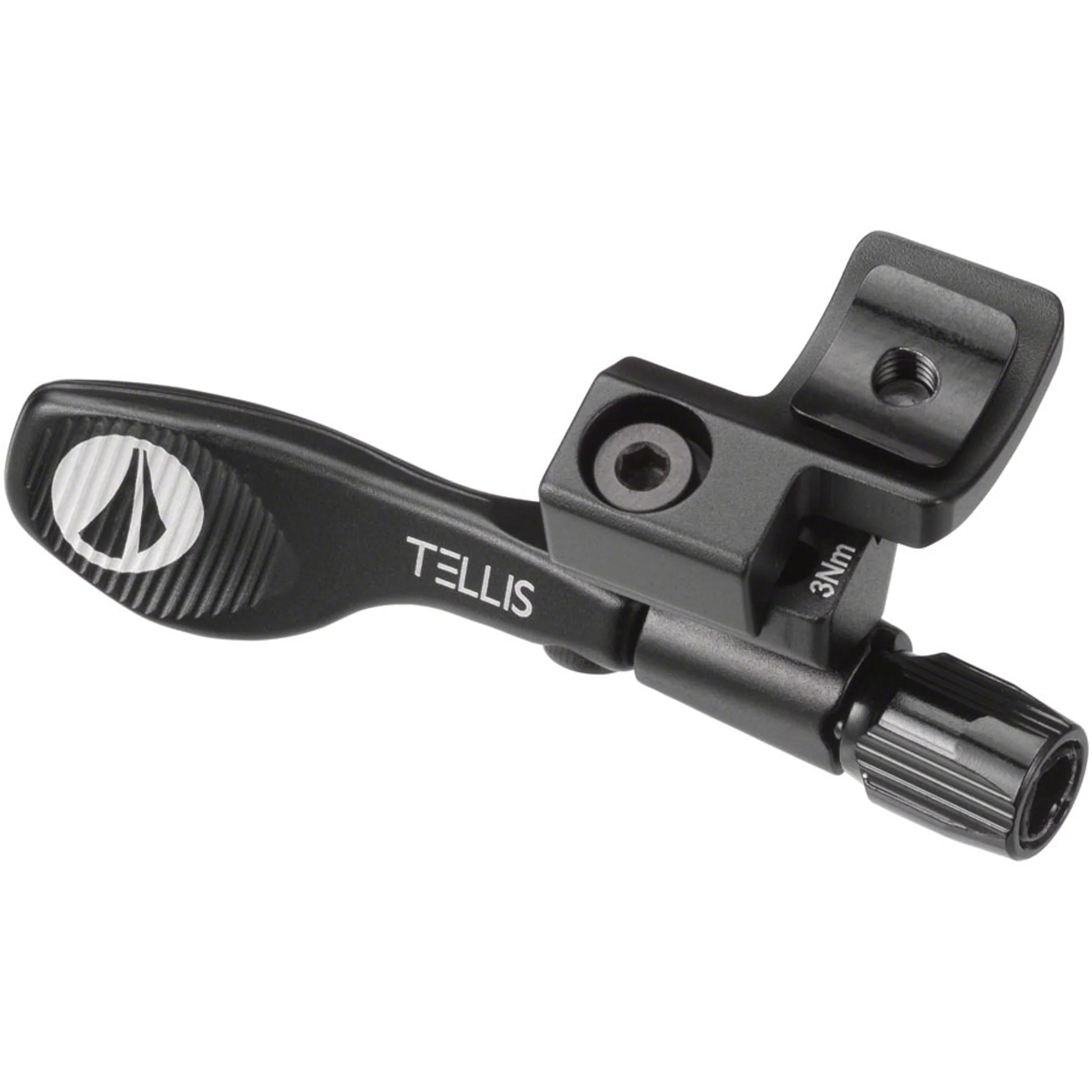 Tellis Dropper Post Remote - Adjustable, I-Spec EV Mount and Hardware, Black - Image 2