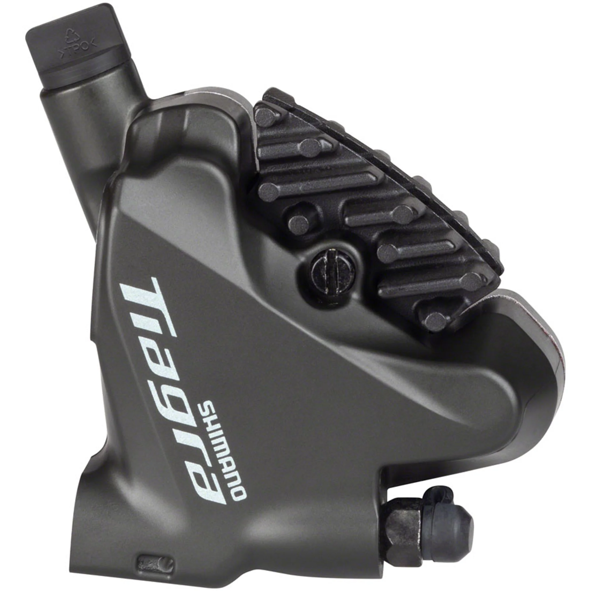 Tiagra BR-4770 Rear Flat-Mount Hydraulic Disc Brake Caliper with Resin Pads with Fins