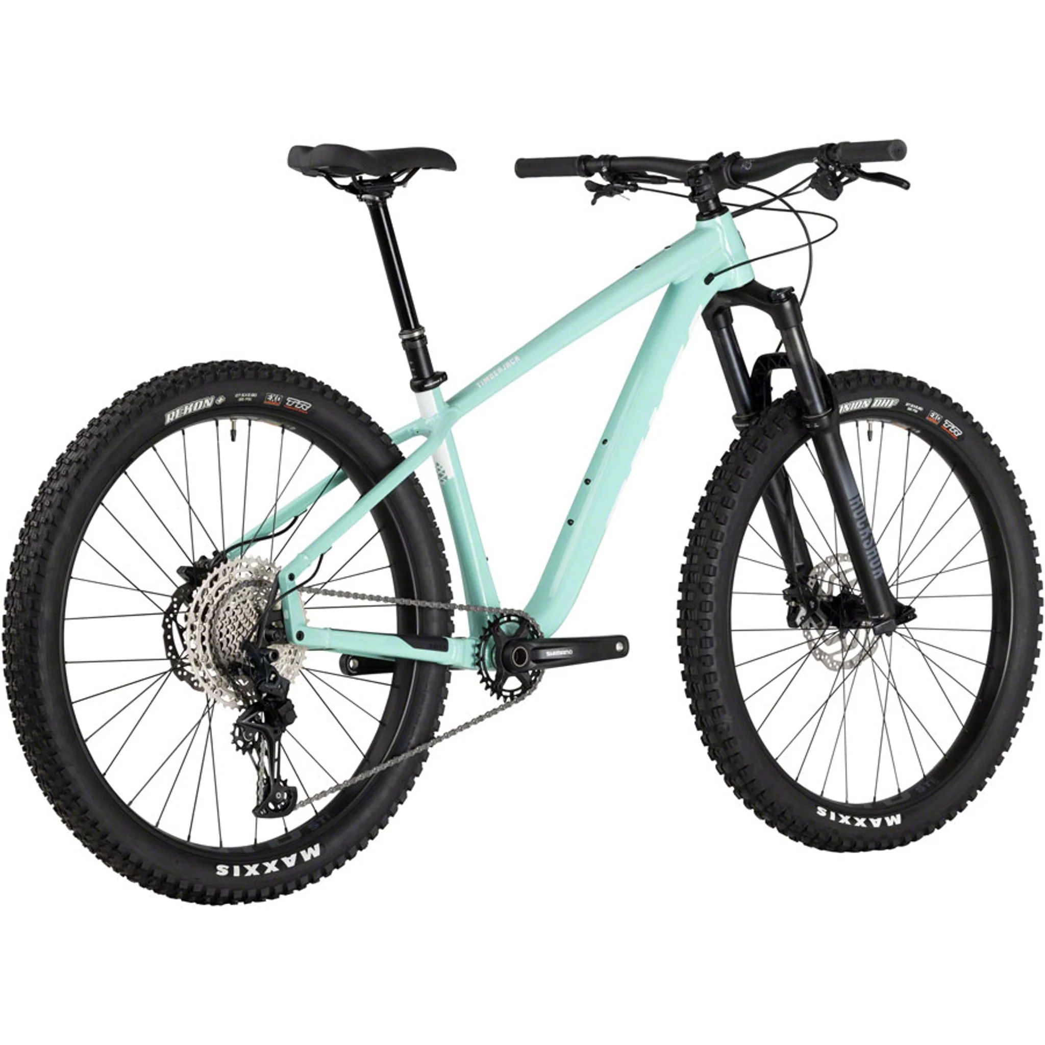 Timberjack SLX 27.5+ Bike - Mint Green - Image 3