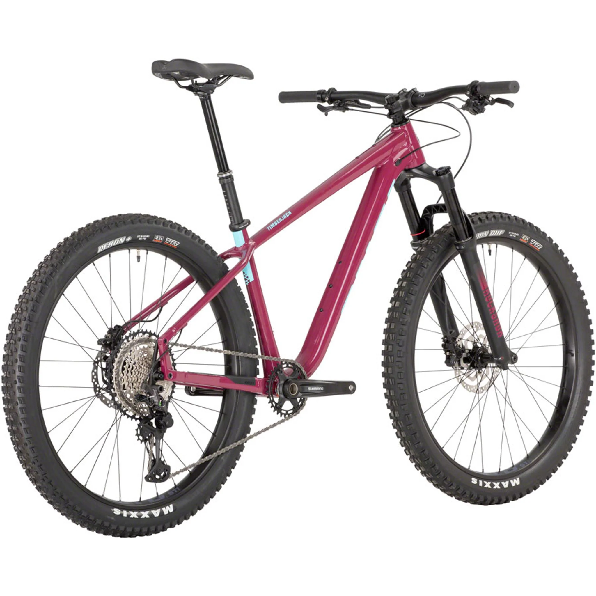 Timberjack XT 27.5+ Bike - Dark Red - Image 3