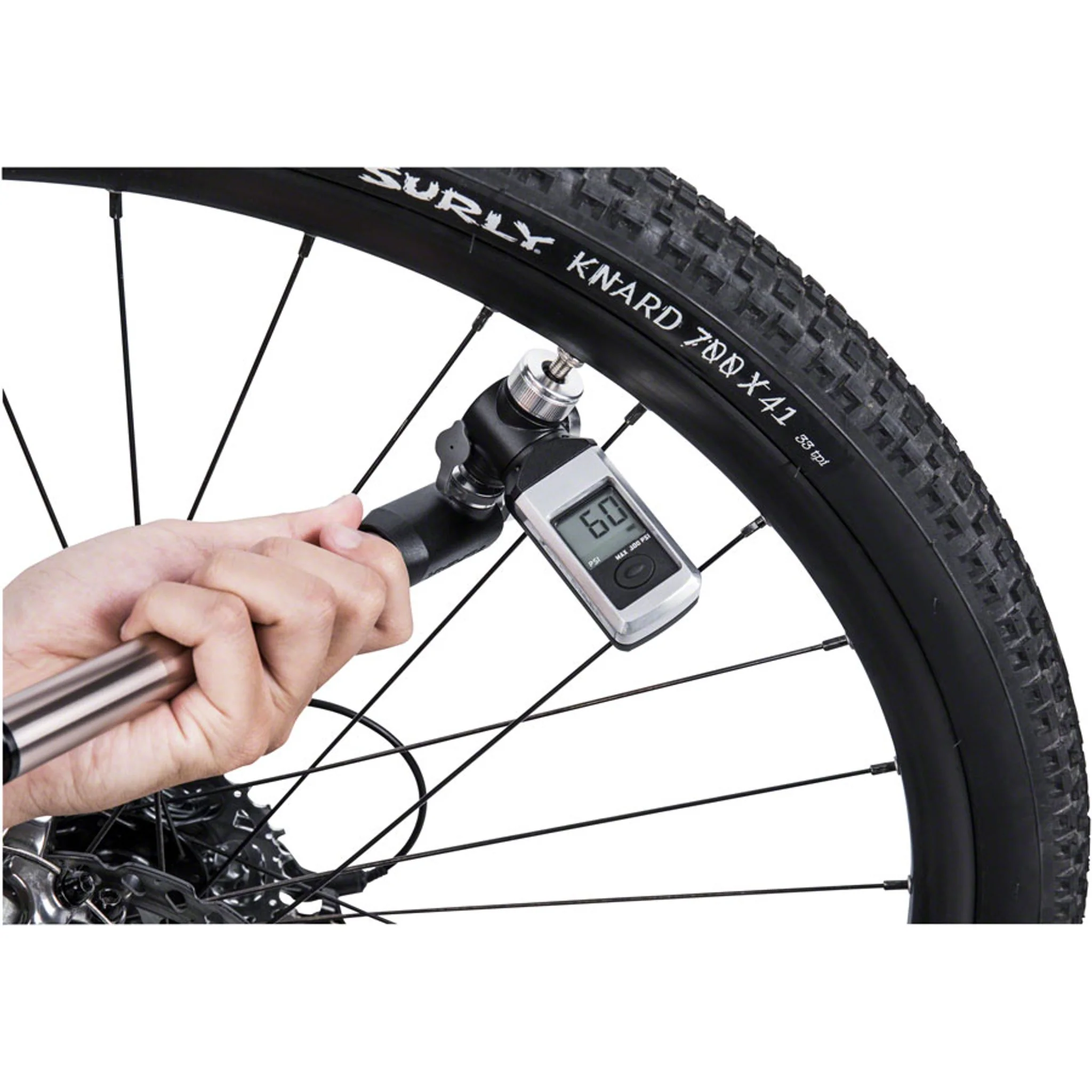 Topeak Shuttle Gauge Digital: Black/Silver - Image 5