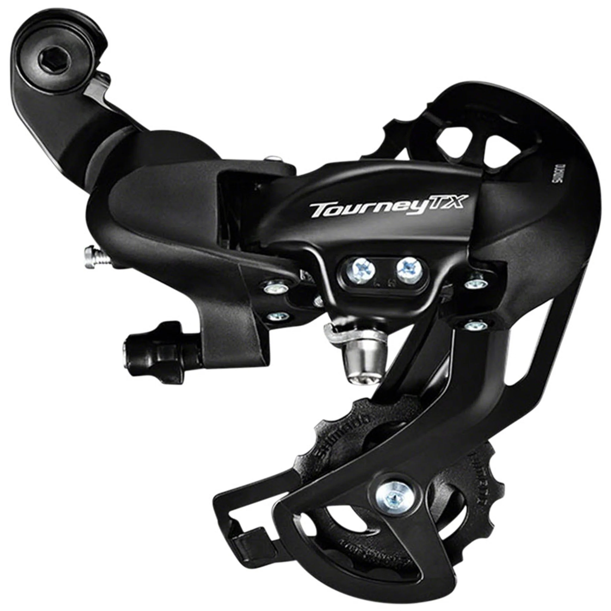 Tourney RD-TX800 Rear Derailleur - 8 Speed, Long Cage, Shimano Rear Direct Mount, Black