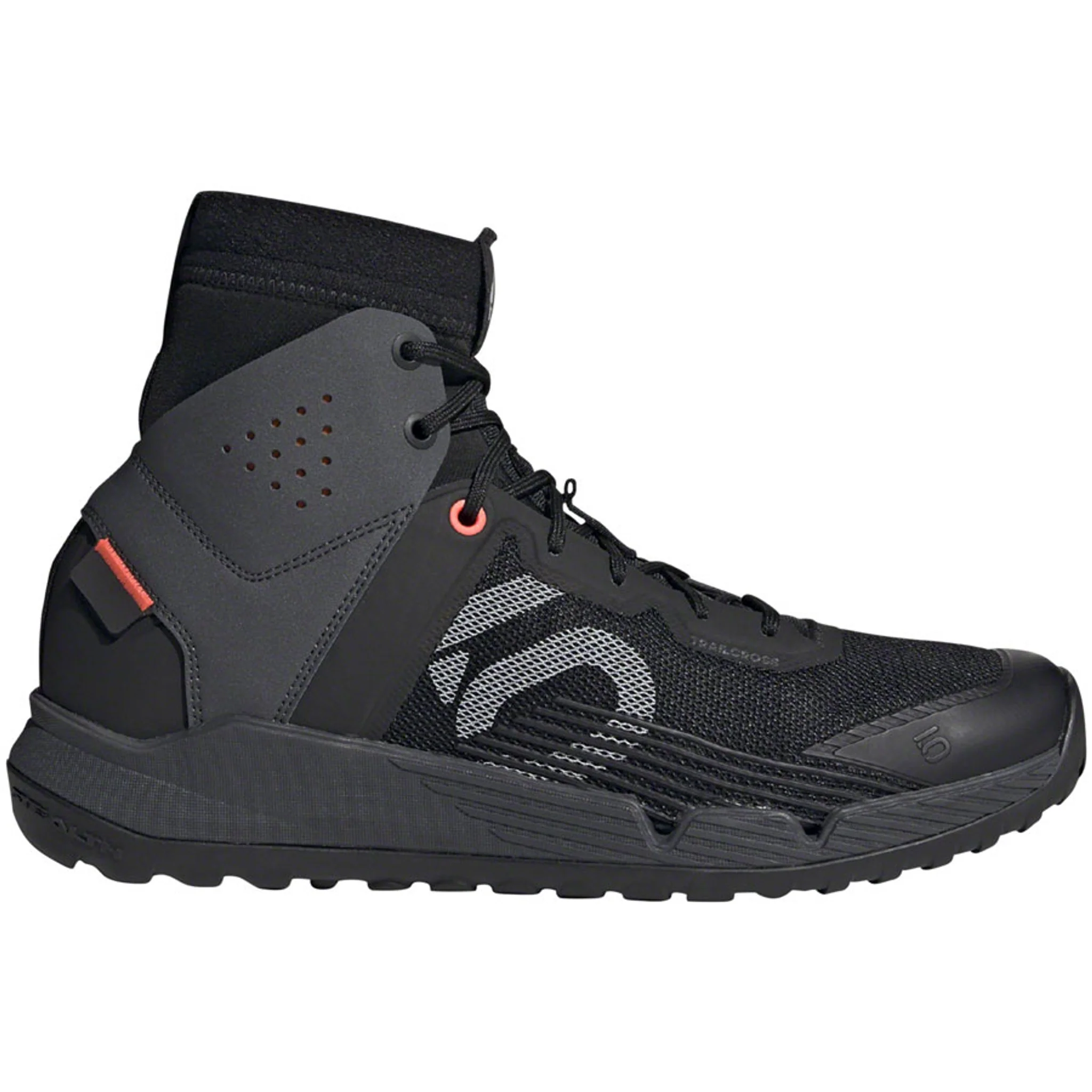 Trailcross Mid Pro Flat Shoes - Men's, Core Black / Grey Two / Solar Red - Image 7