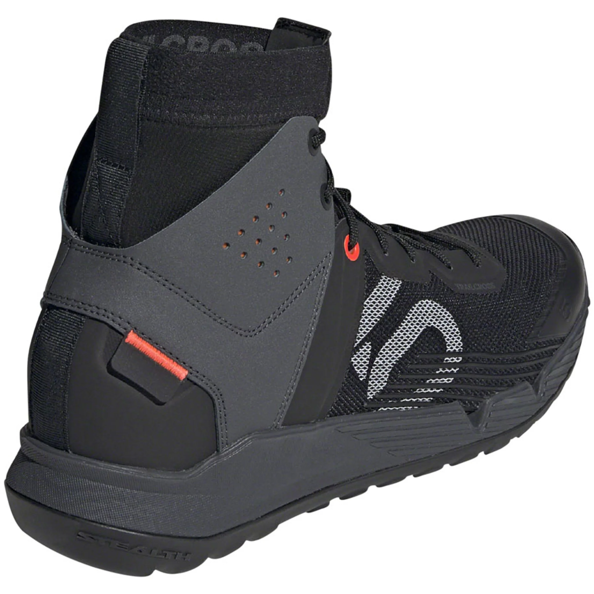 Trailcross Mid Pro Flat Shoes - Men's, Core Black / Grey Two / Solar Red - Image 8