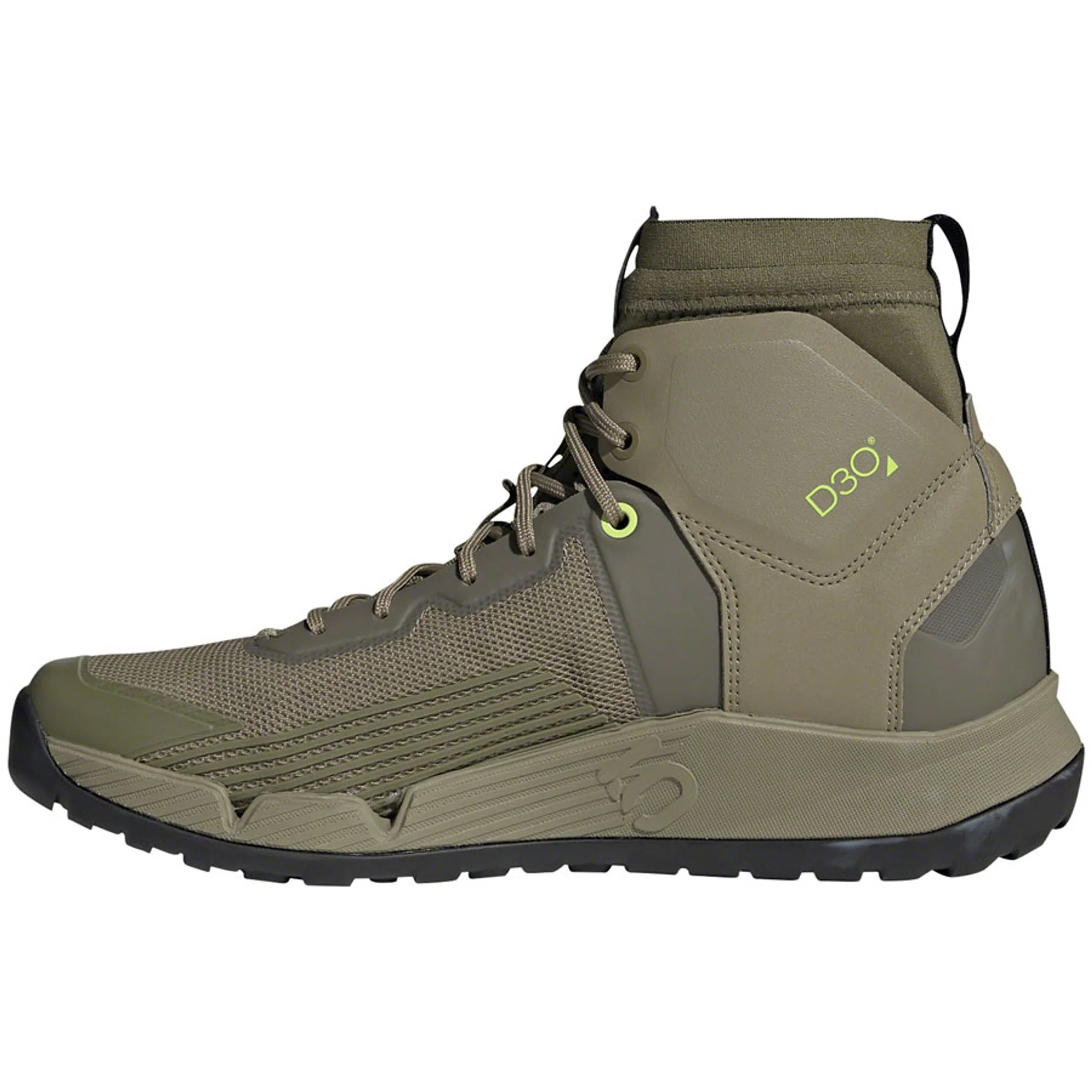 Trailcross Mid Pro Flat Shoes - Men's, Orbit Green/Core Black/Pulse Lime - Image 2