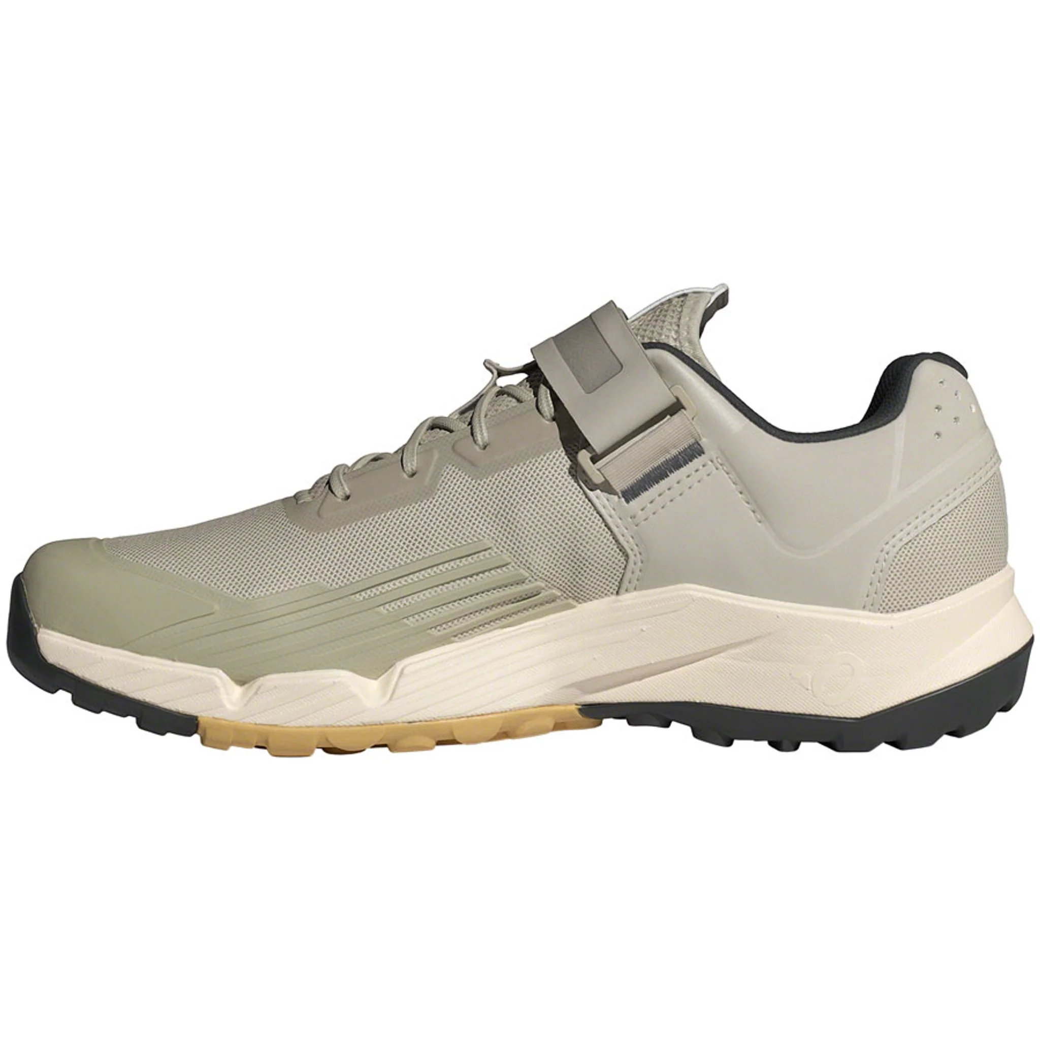 Trailcross Mountain Clipless Mountain Shoes - Men's, Putty Gray/Carbon/Wonder White - Image 5
