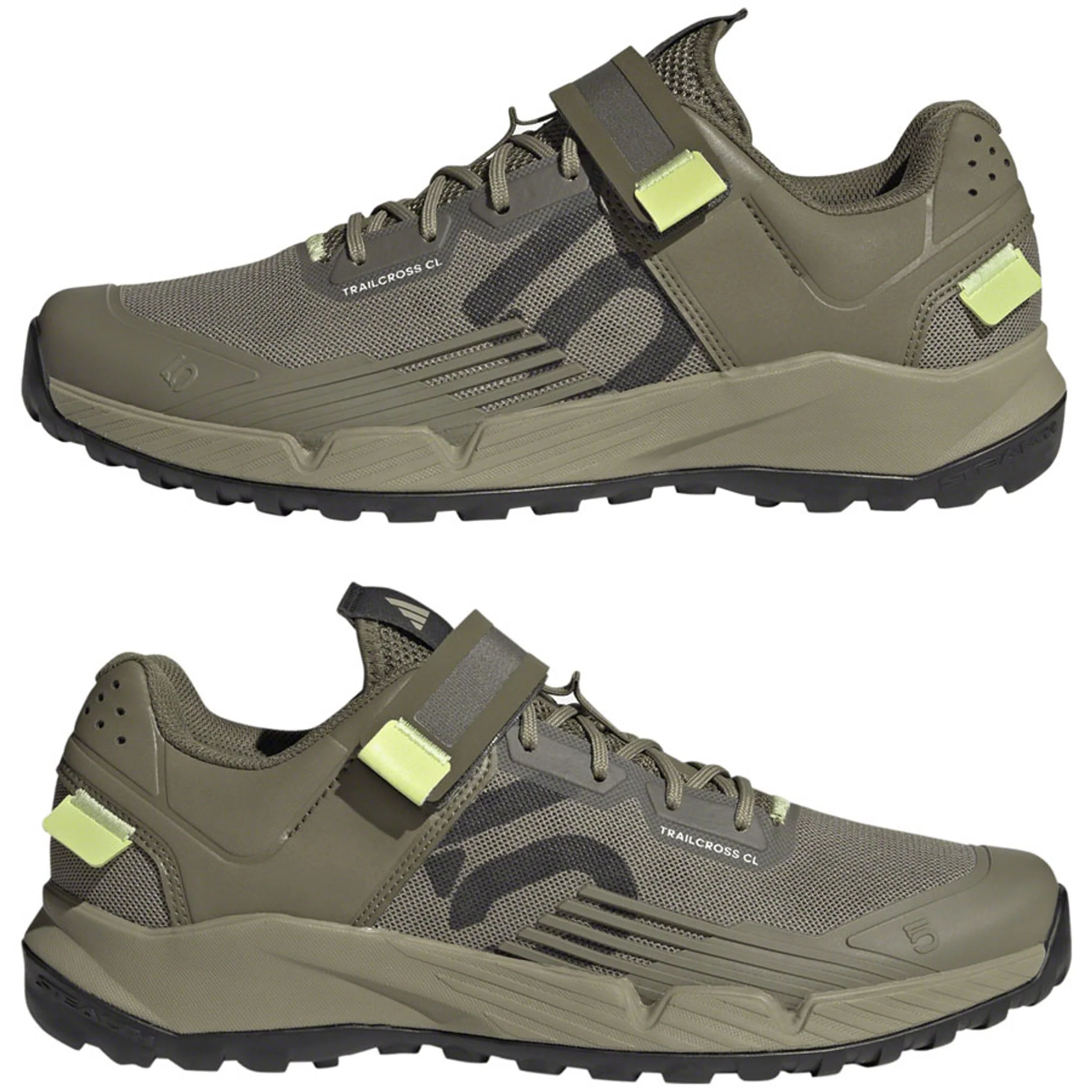 Trailcross Mountain Clipless Shoes - Men's, Orbit Green/Carbon/Core Black - Image 6
