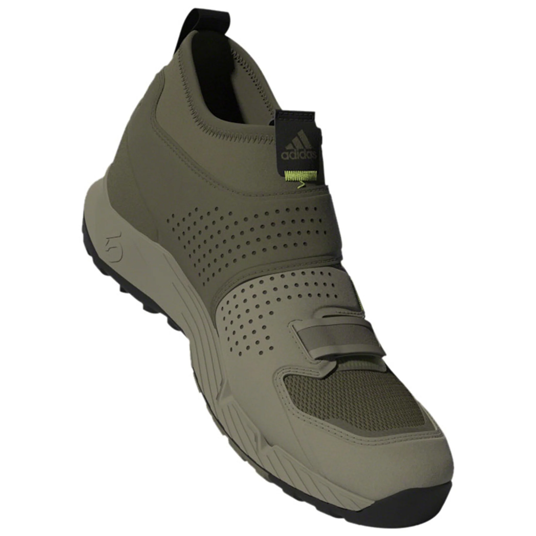 Trailcross Pro Mountain Clipless Shoes - Men's, Green/Black/Green - Image 5