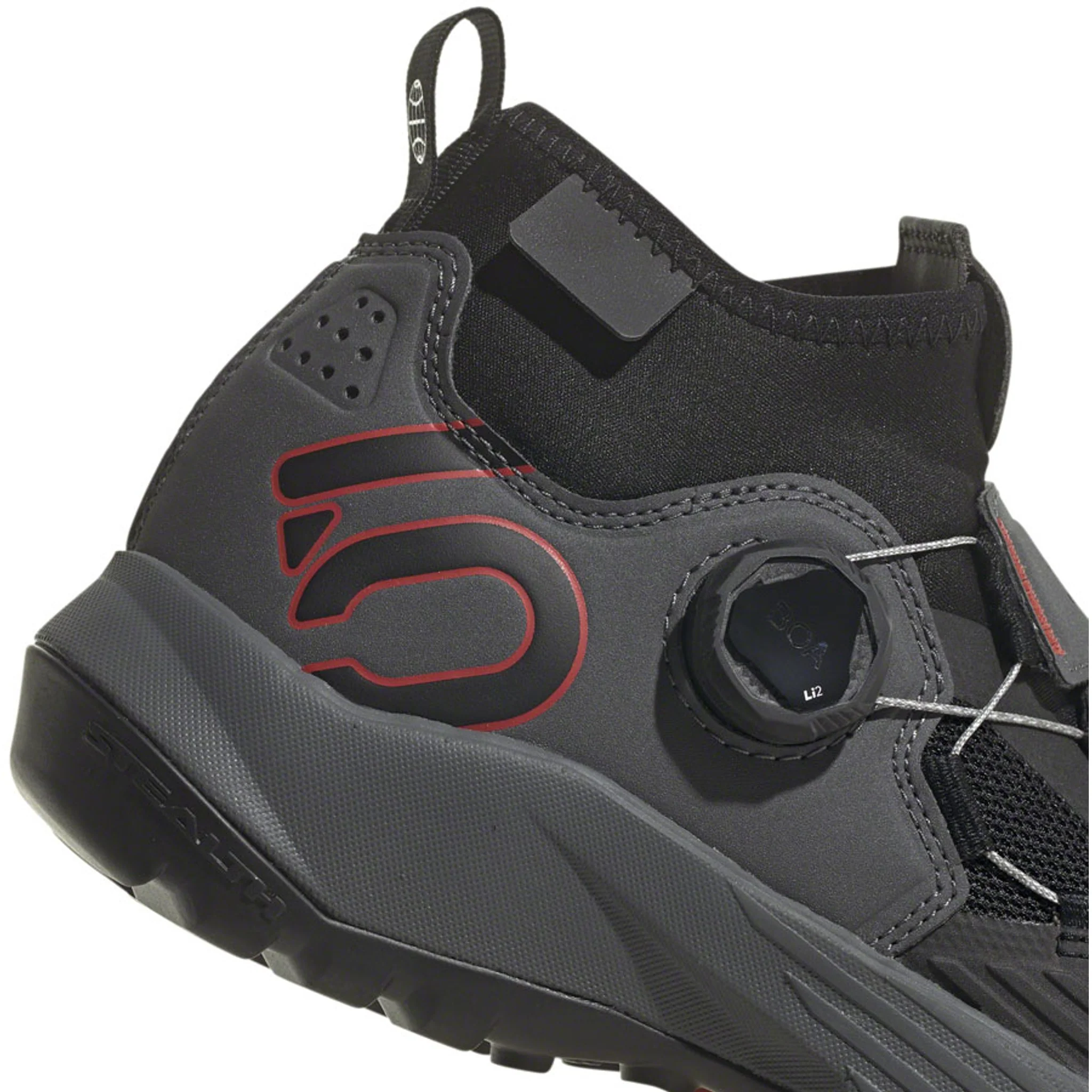 Trailcross Pro Mountain Clipless Shoes - Women's, Gray Five/Core Black/Red - Image 21
