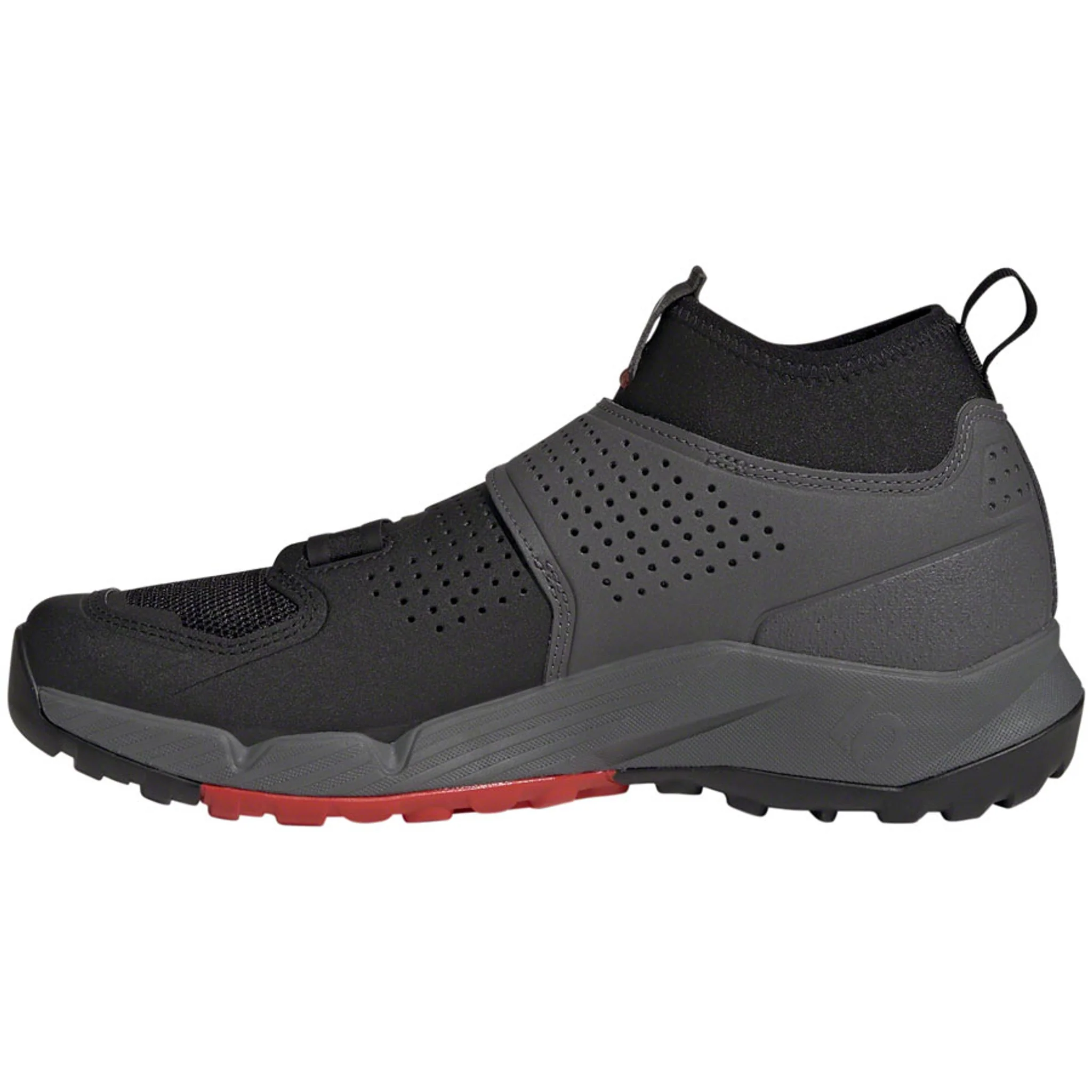 Trailcross Pro Mountain Clipless Shoes - Women's, Gray Five/Core Black/Red - Image 6