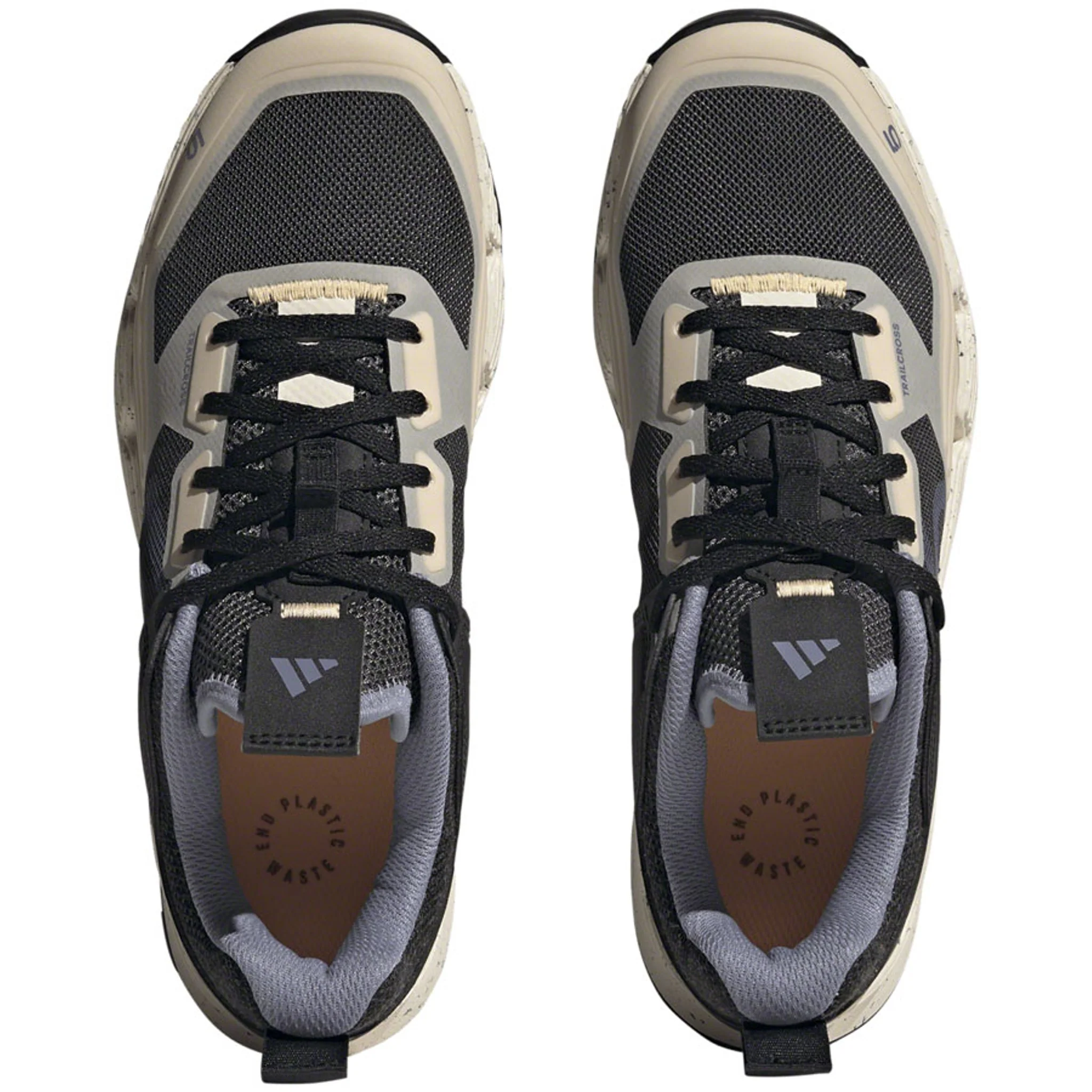 Trailcross XT Flat Shoes - Women's, Gray Six/Silver Violet/Acid Orange - Image 3