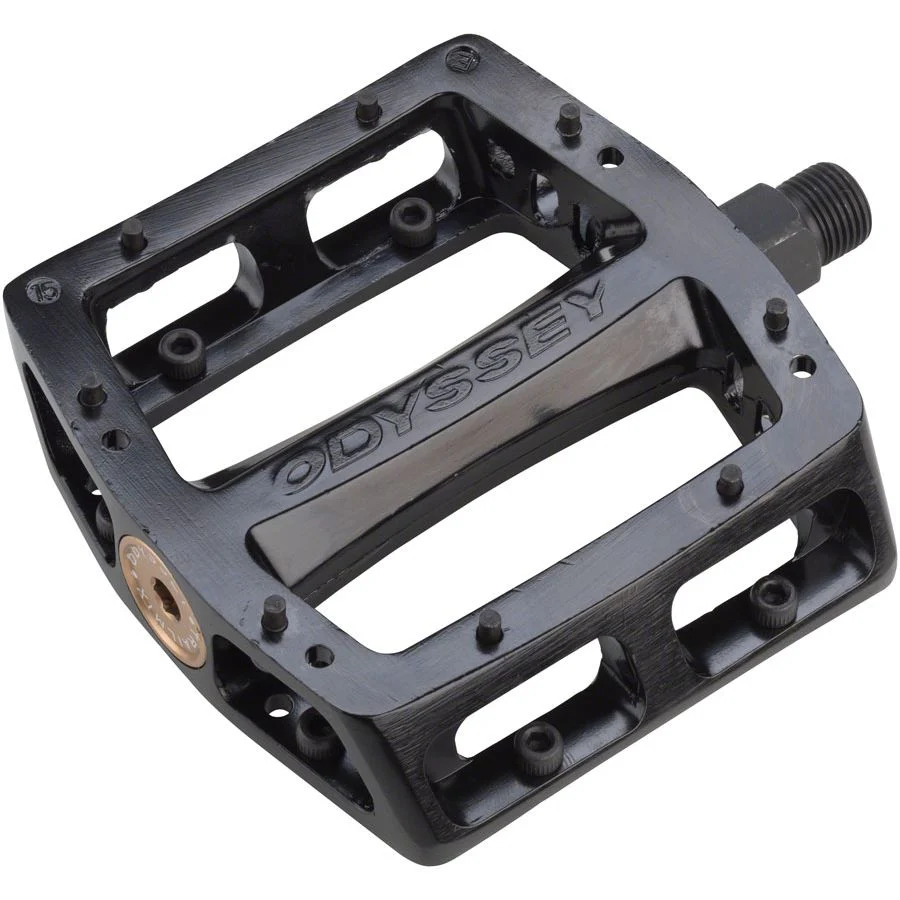 Trailmix Pedals - Platform, Aluminum, 9/16", Black