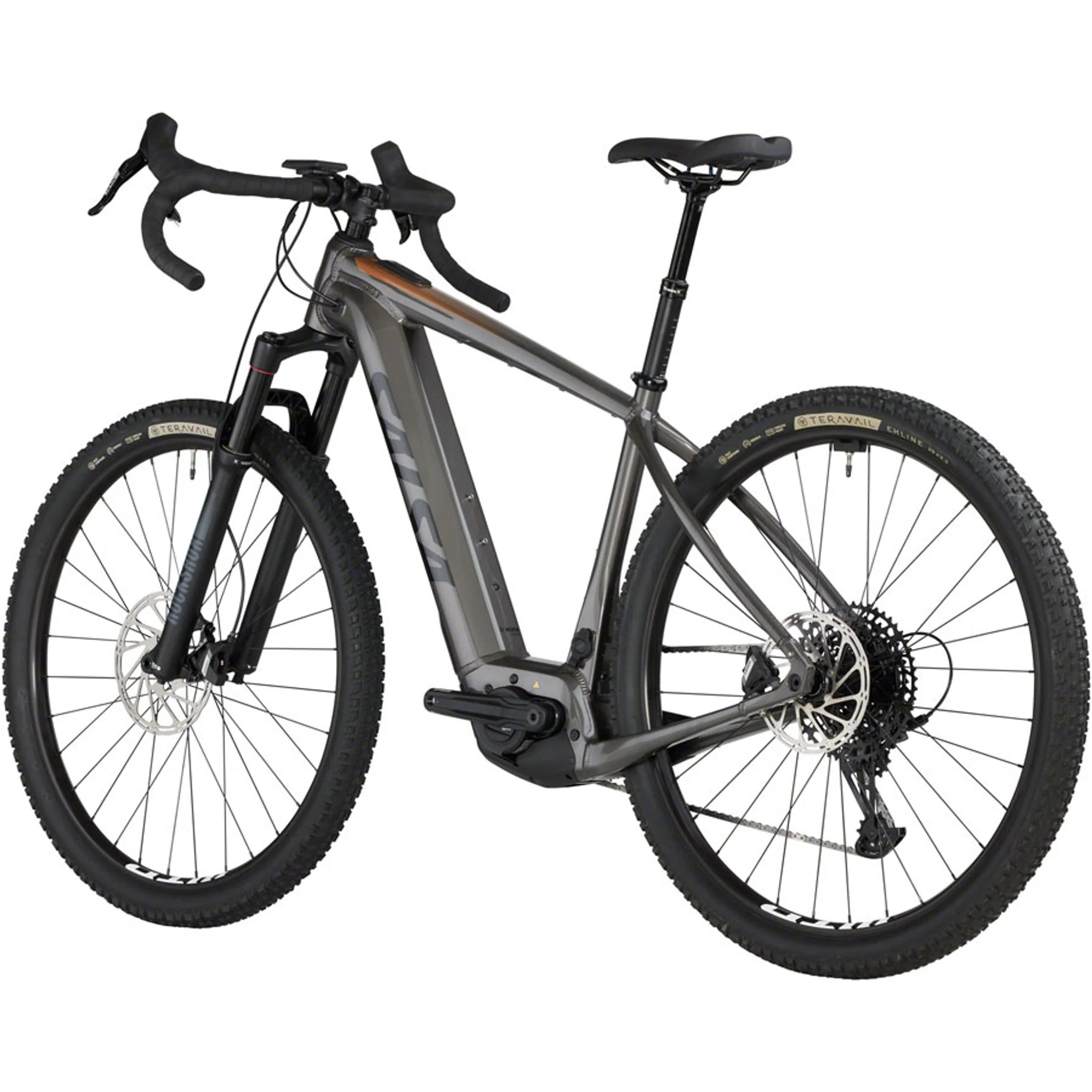 Tributary Apex 1 Front Suspension Ebike - Charcoal - Image 3