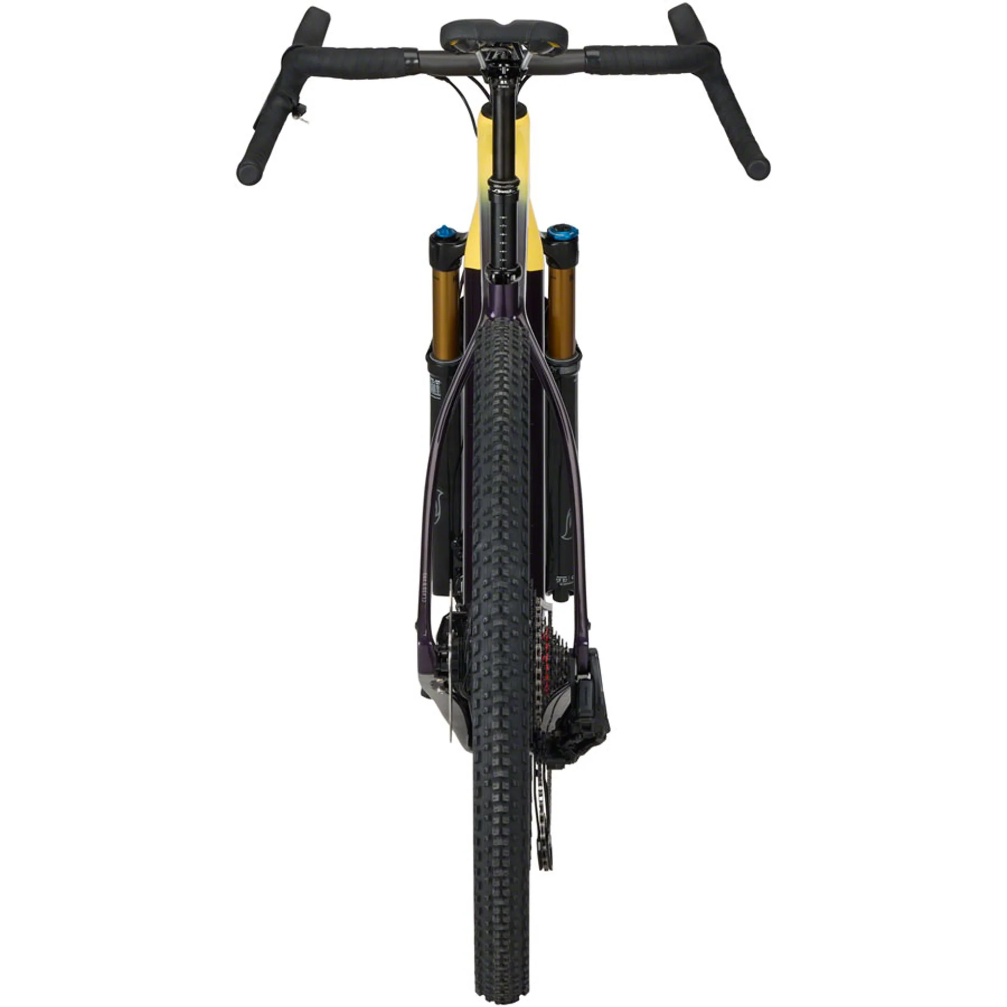 Tributary C Force XO AXS Transmission SUS Ebike - Amethyst/Yellow - Image 6