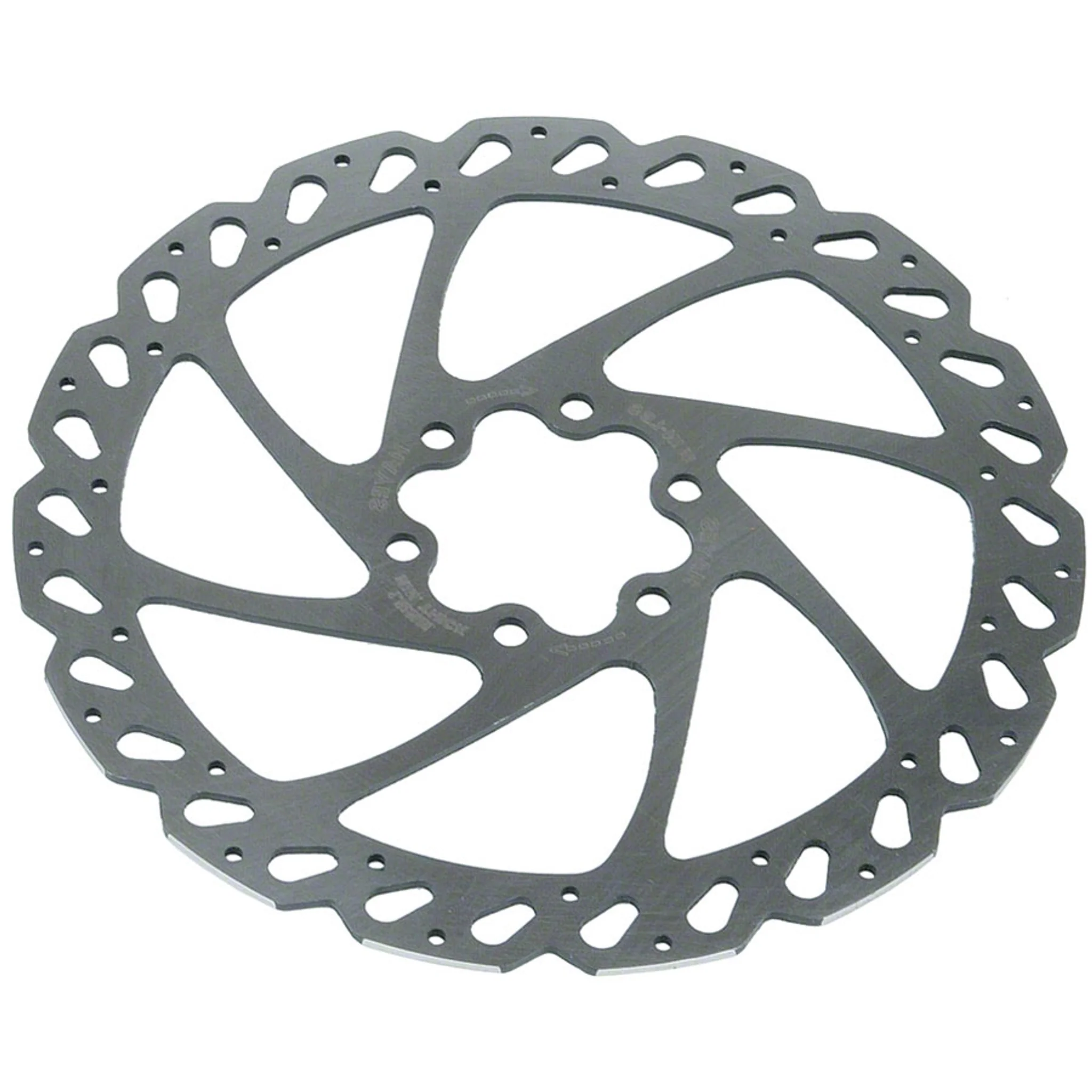V6 Disc Brake Rotor - 160mm, 6-Bolt, Silver