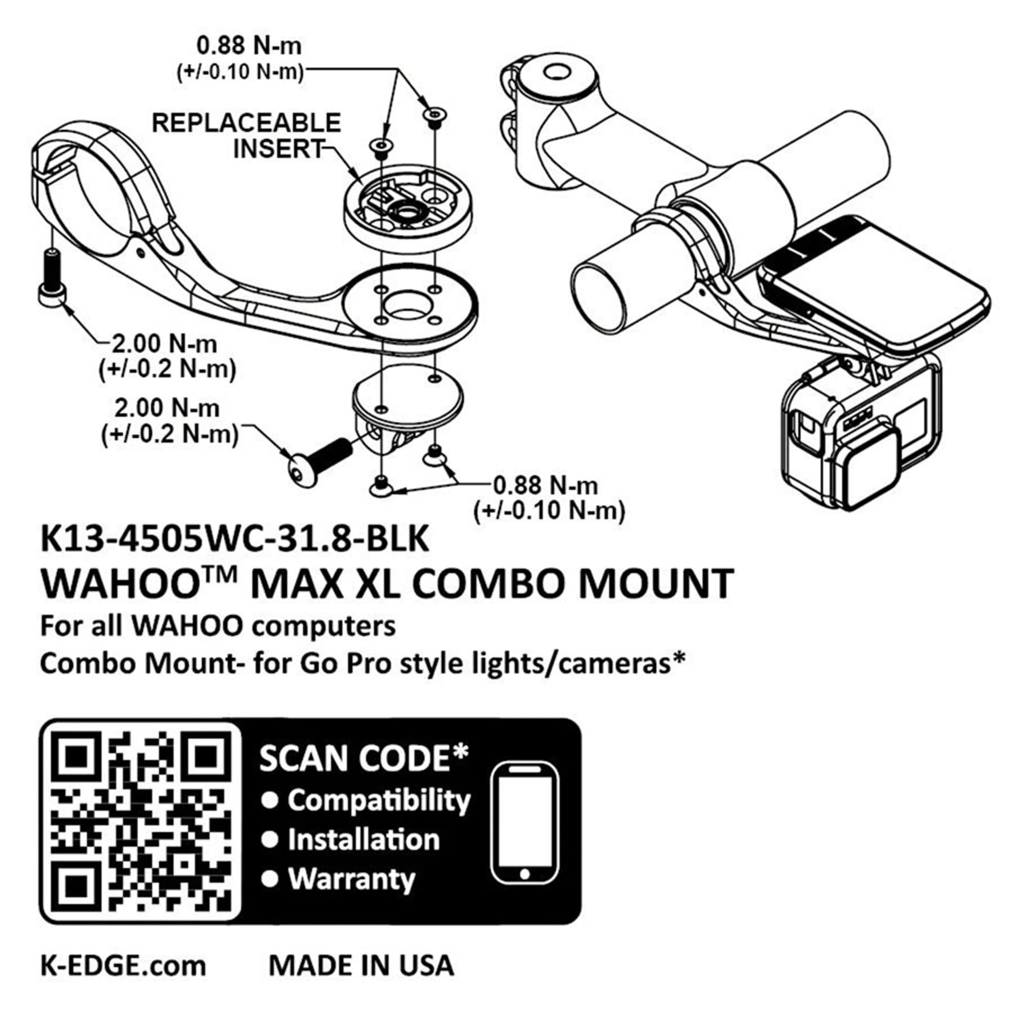 Wahoo Max XL Combo Mount - Image 6