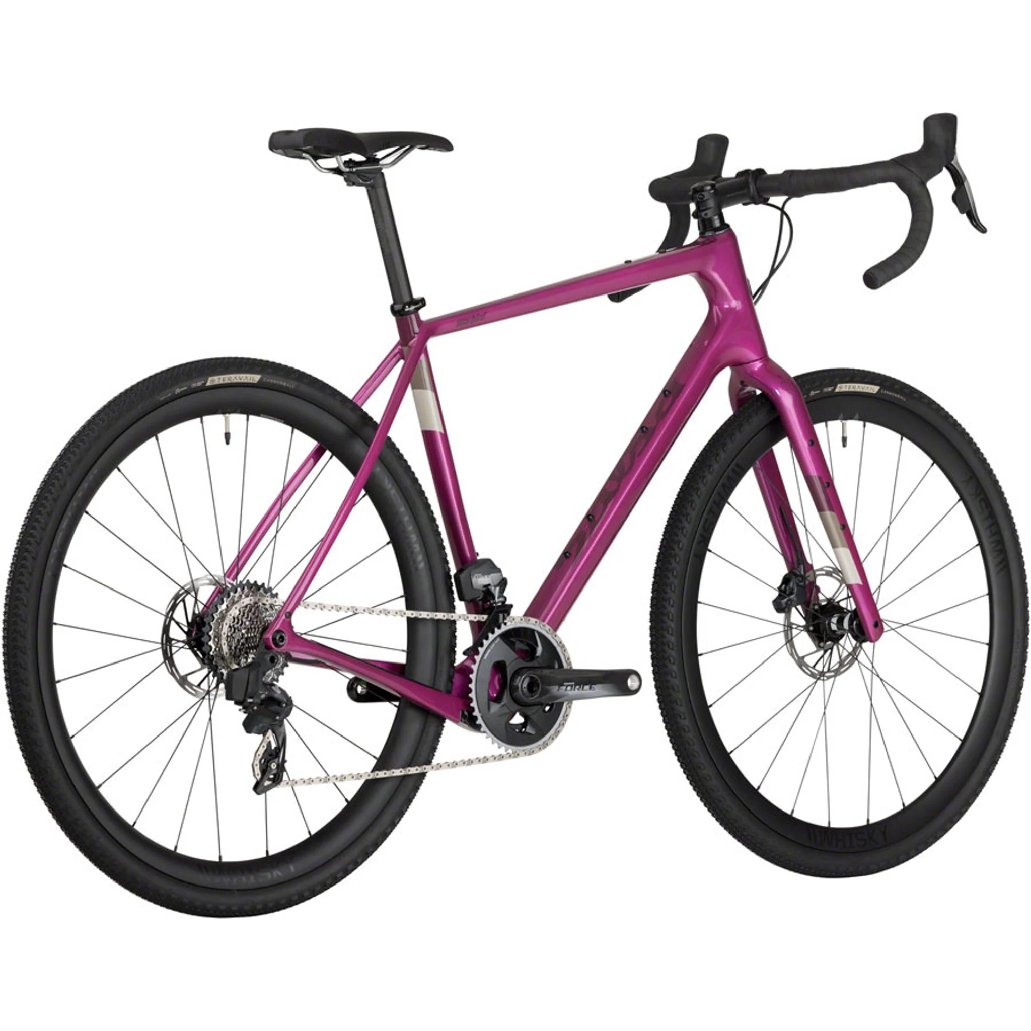 Warbird C Force eTap AXS Wide Bike - Berry - Image 3